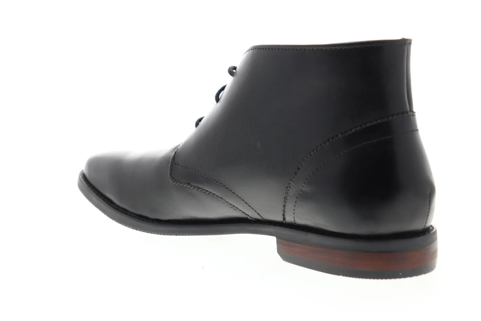 Florsheim Men's Black Leather Chukka Boots - Lace Up Chukkas