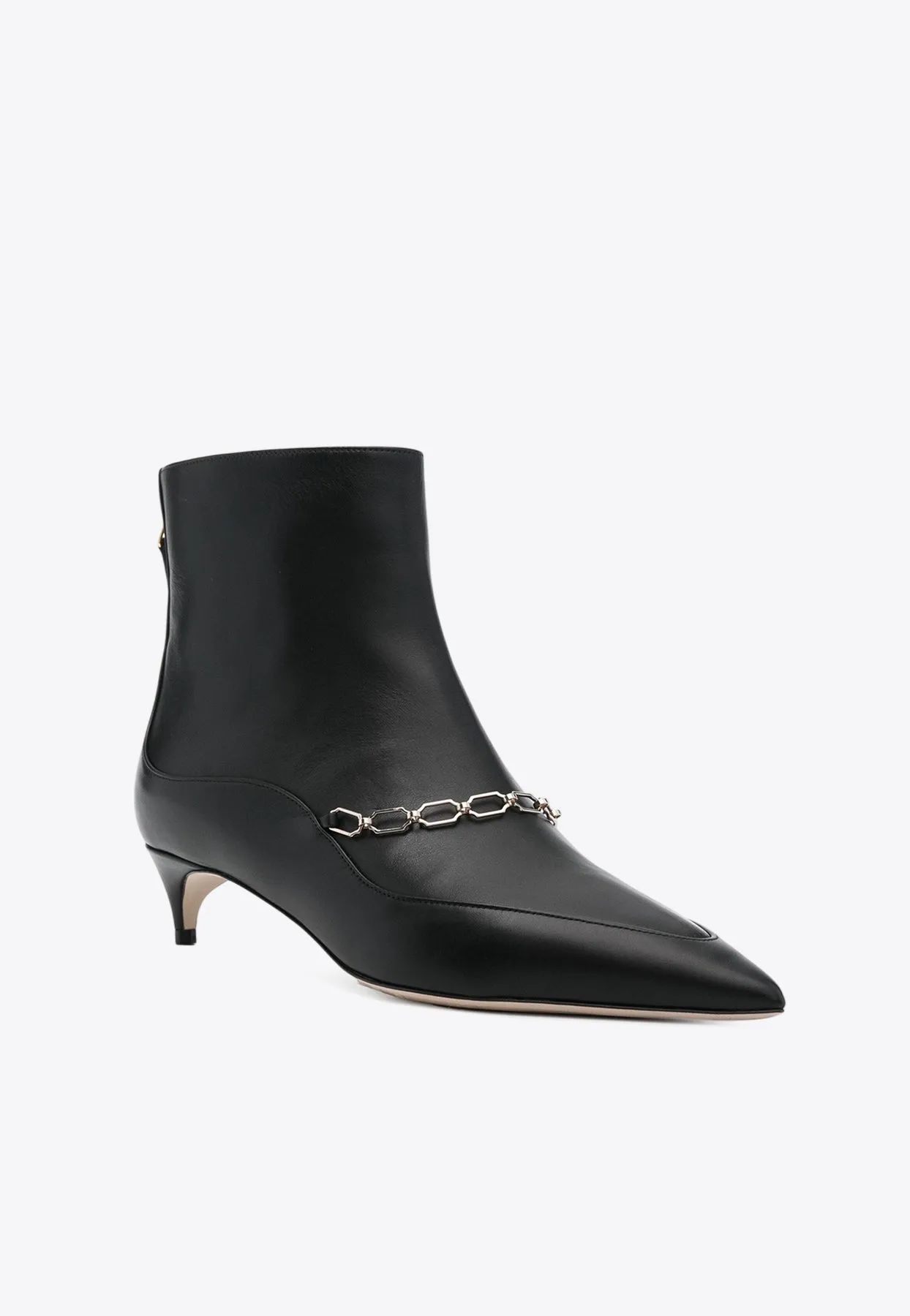 Franca 40 Calf Leather Ankle Boots