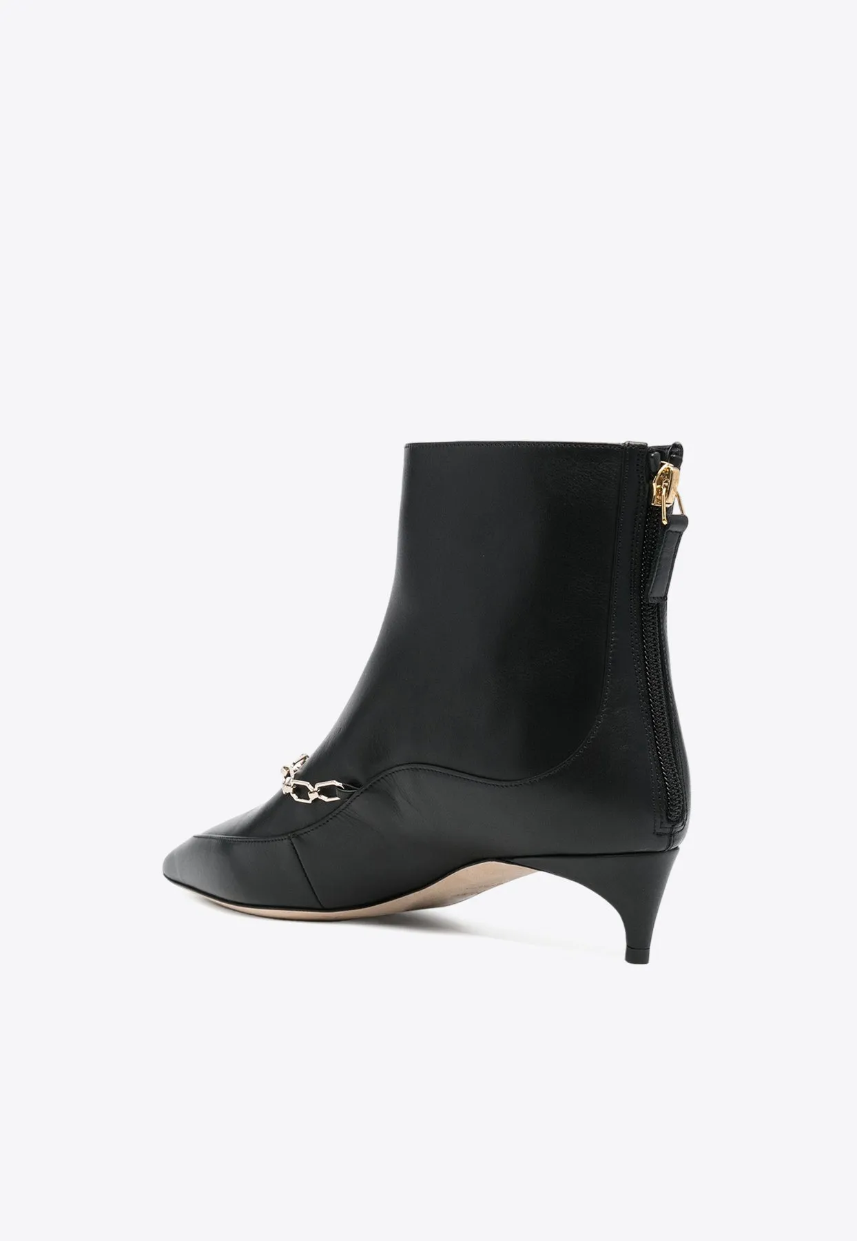 Franca 40 Calf Leather Ankle Boots