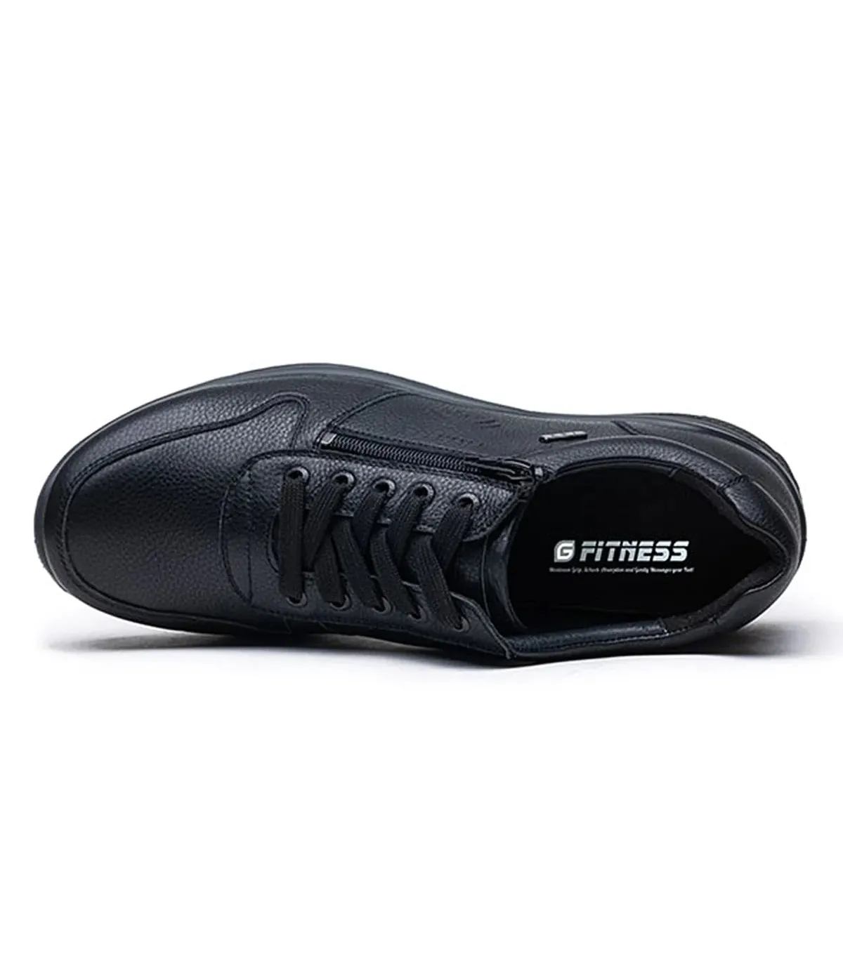 G COMFORT Leather Waterproof Sneakers - Black R1282