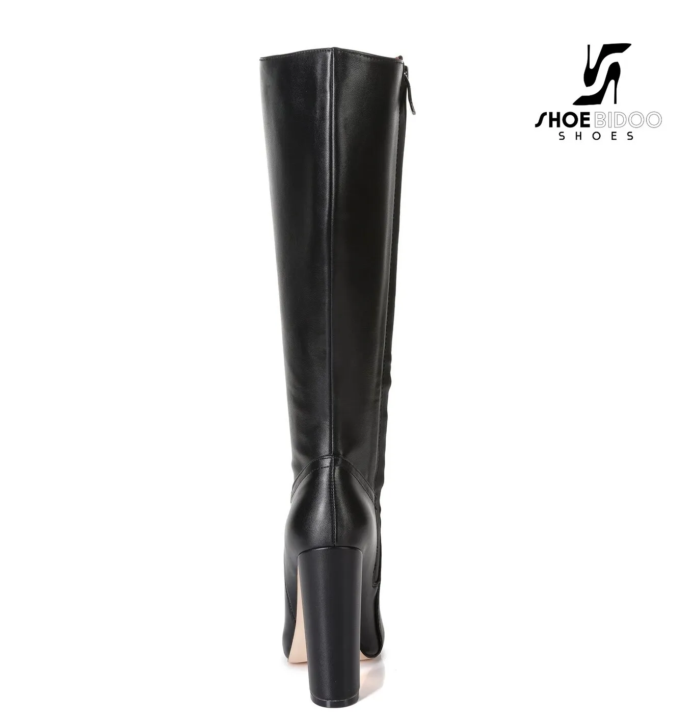 Giaro knee boots TAKEN in black matte with 12cm heels