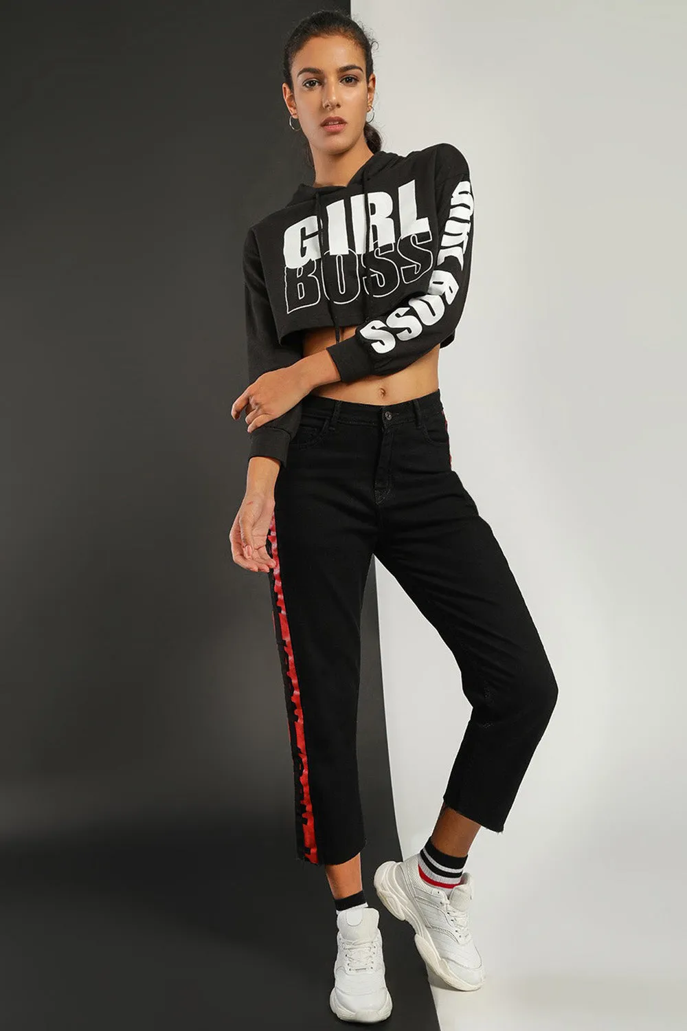 Girl Boss Crop Top