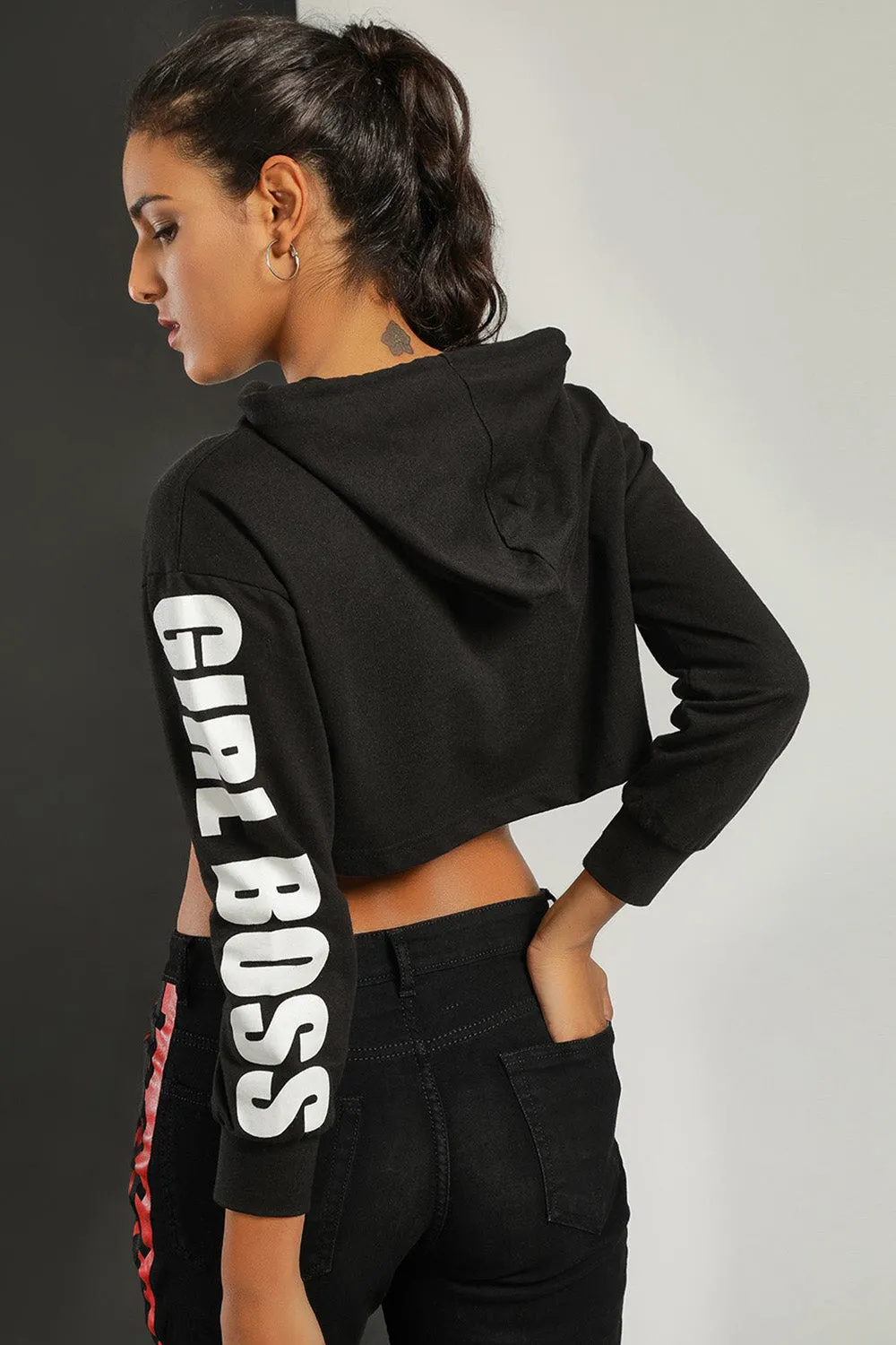 Girl Boss Crop Top