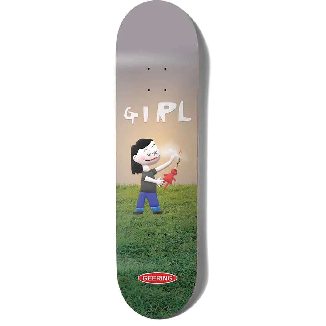 Girl Geering Firework Deck