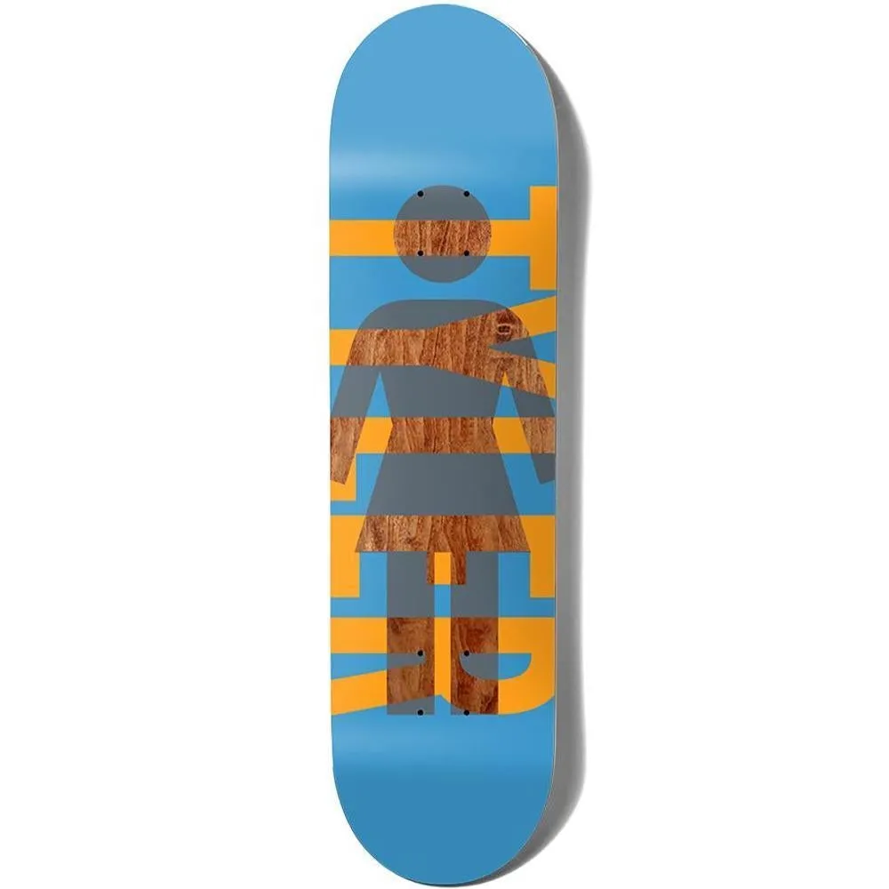 Girl Pacheco OG Knockout Skateboard Deck Blue 8.375