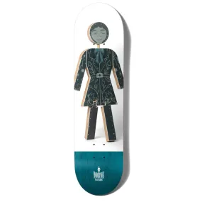 Girl Skateboards Modernica OG Rick McCrank Skateboard Deck Blue White 8.5