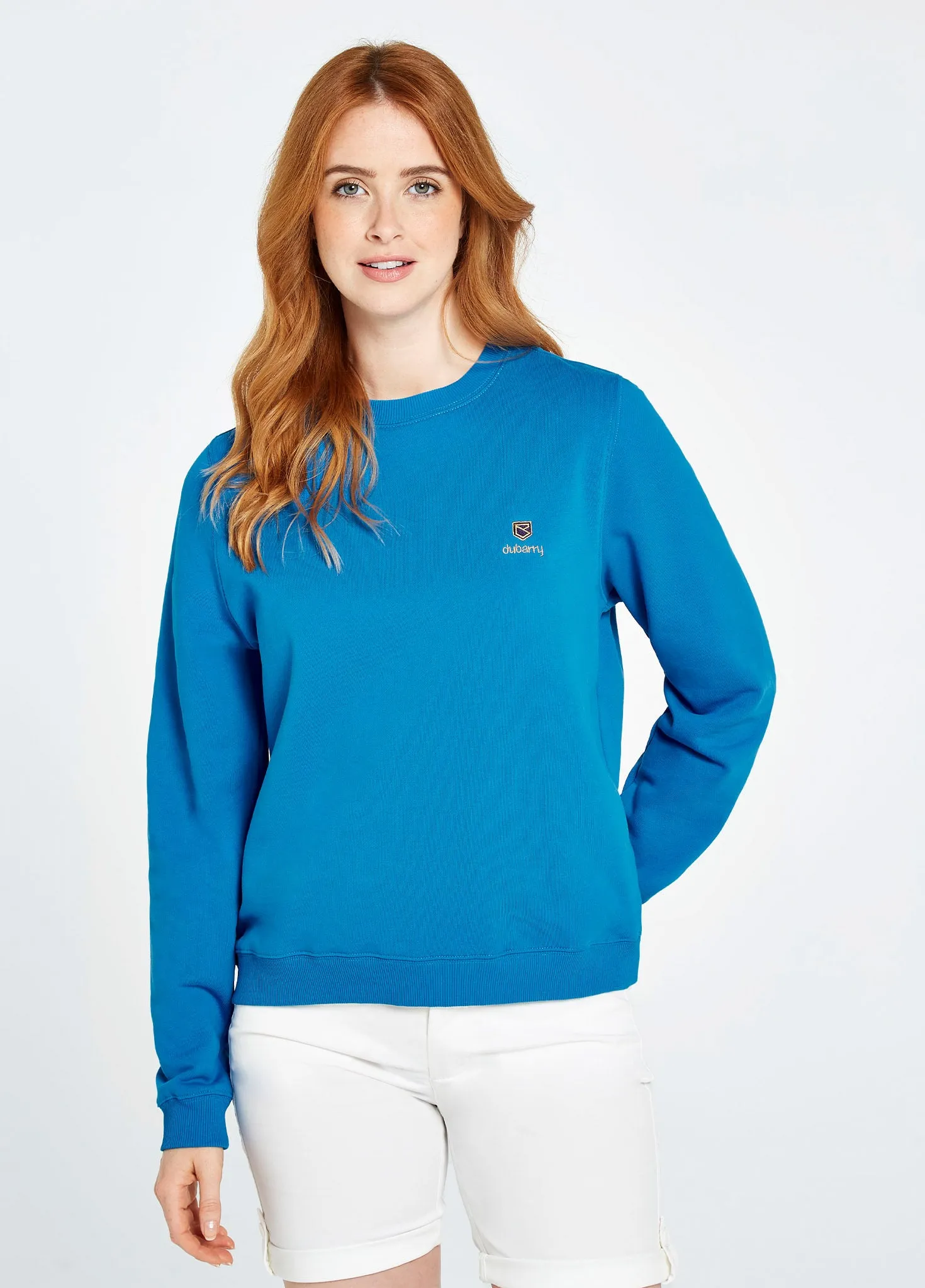 Glenside sweatshirt - Greek Blue