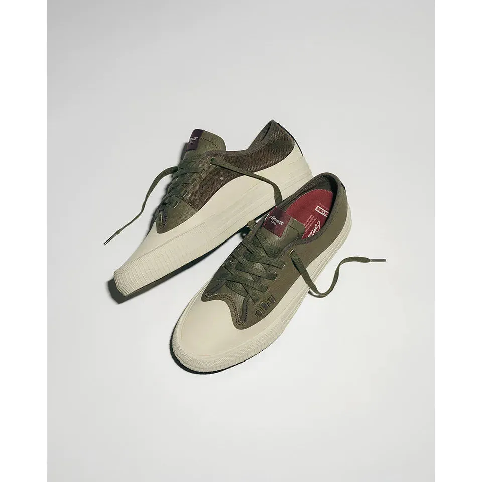 Globe Gillette Skate Shoes - Olive / Cream