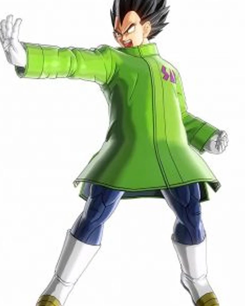 Goku SAB Vegeta Green William Coat