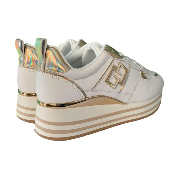 Gold & Gold GB833 Women's Sneakers White Gold