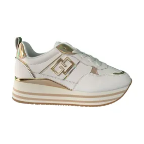 Gold & Gold GB833 Women's Sneakers White Gold