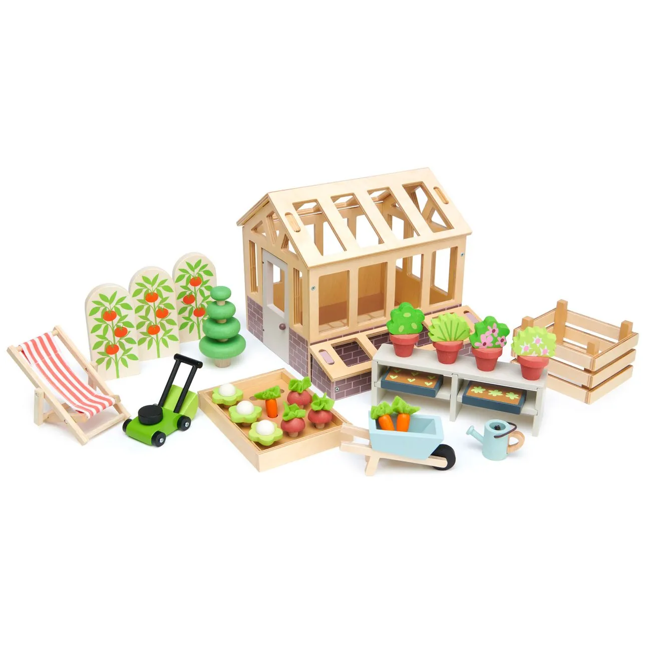 Greenhouse and Garden Set