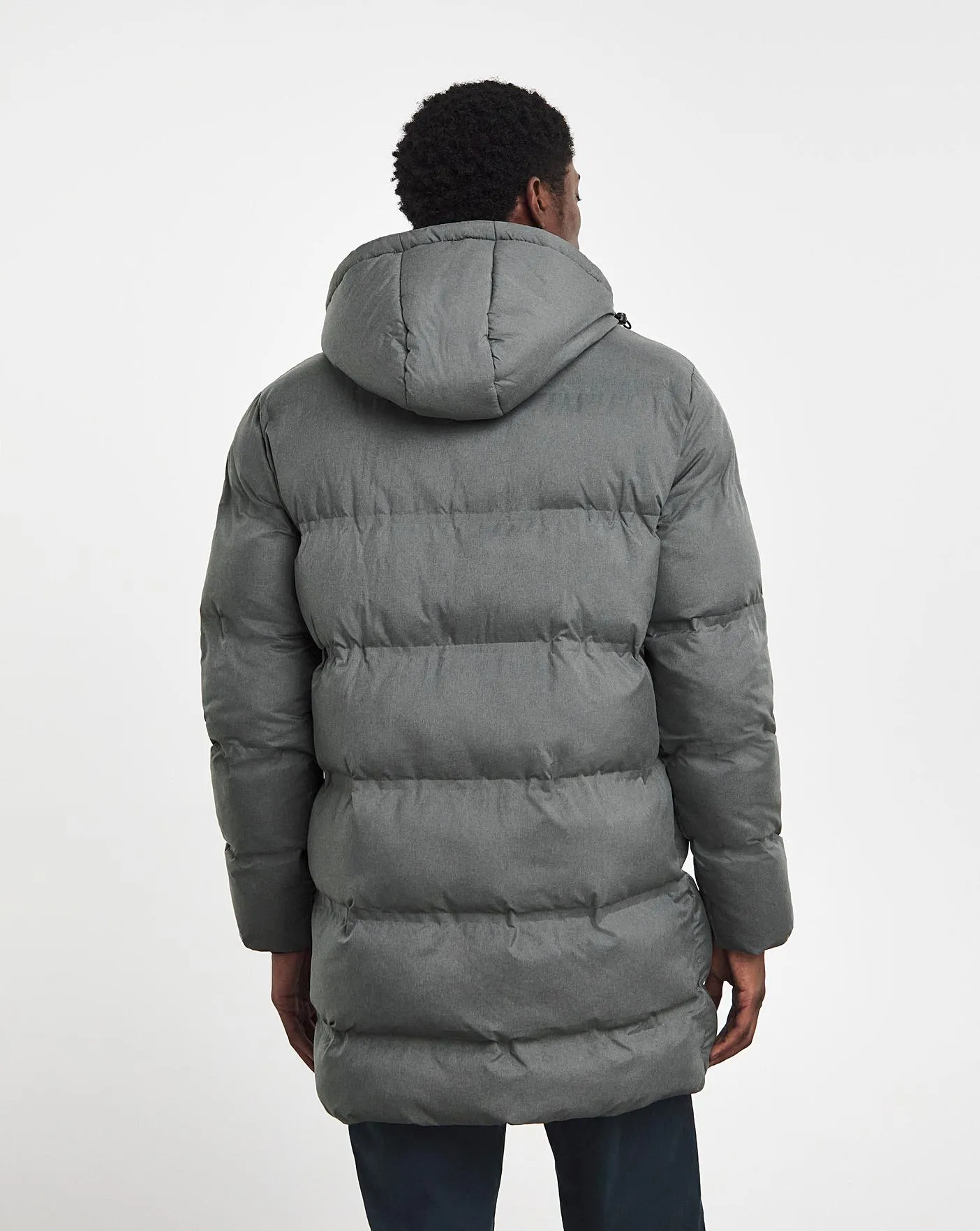 Grey Puffer Jacket