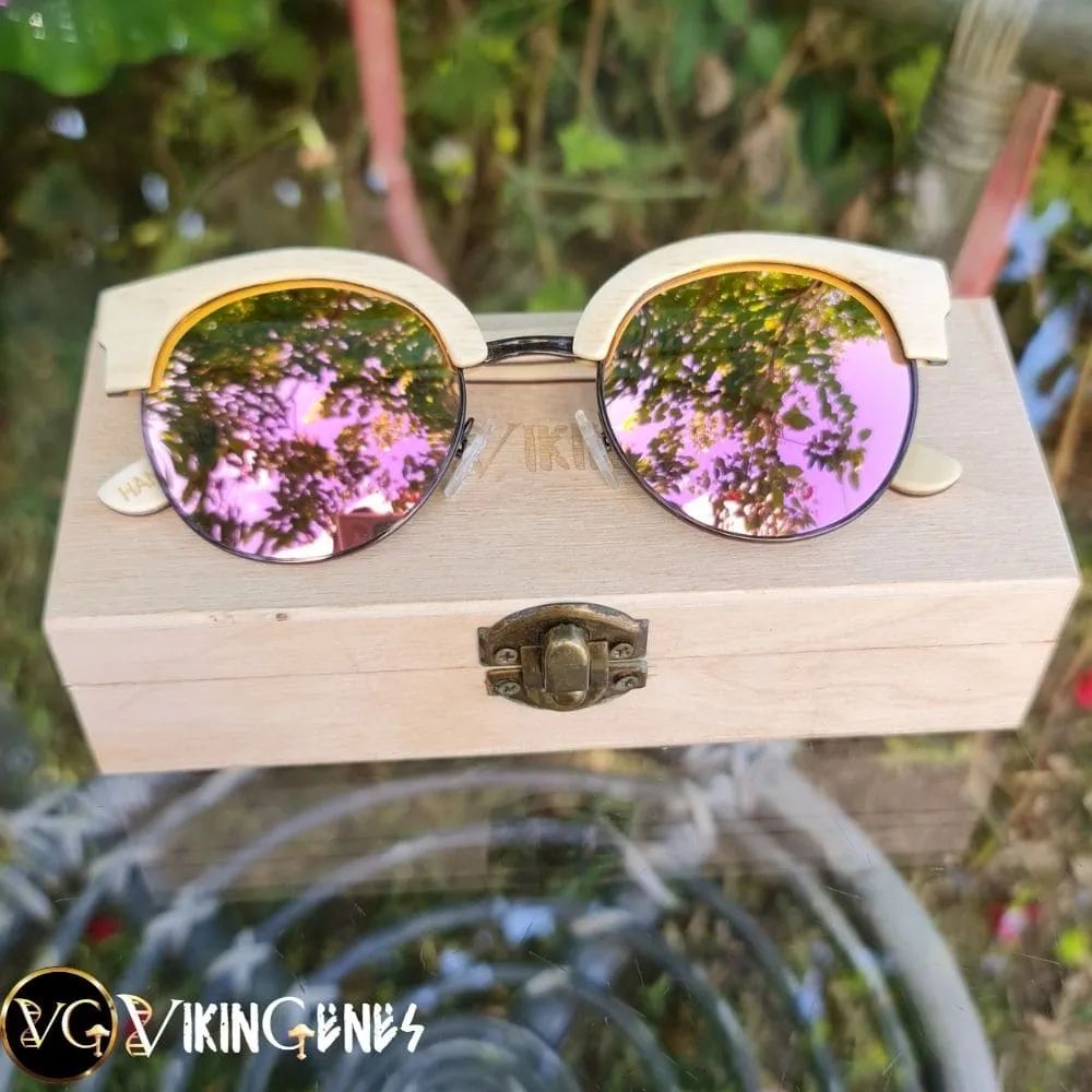 Handmade Wooden Sunglasses for Women