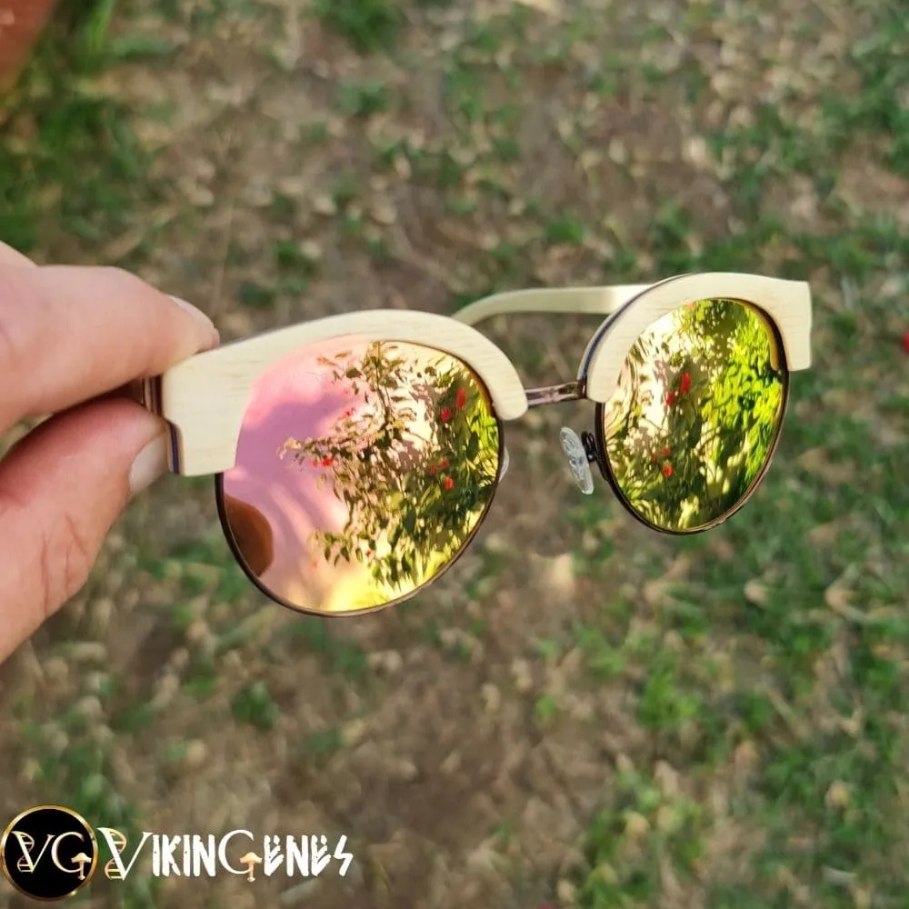 Handmade Wooden Sunglasses for Women