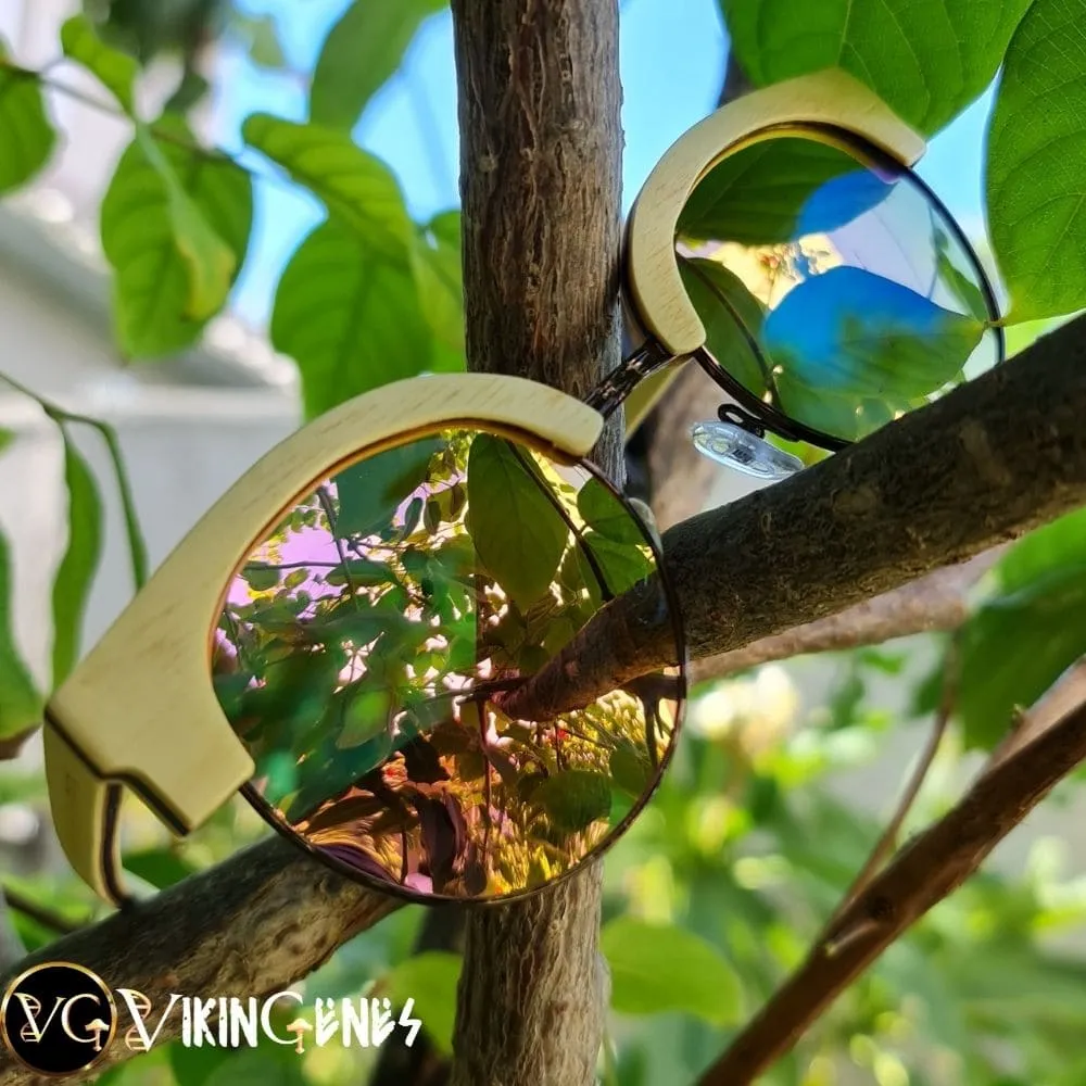 Handmade Wooden Sunglasses for Women