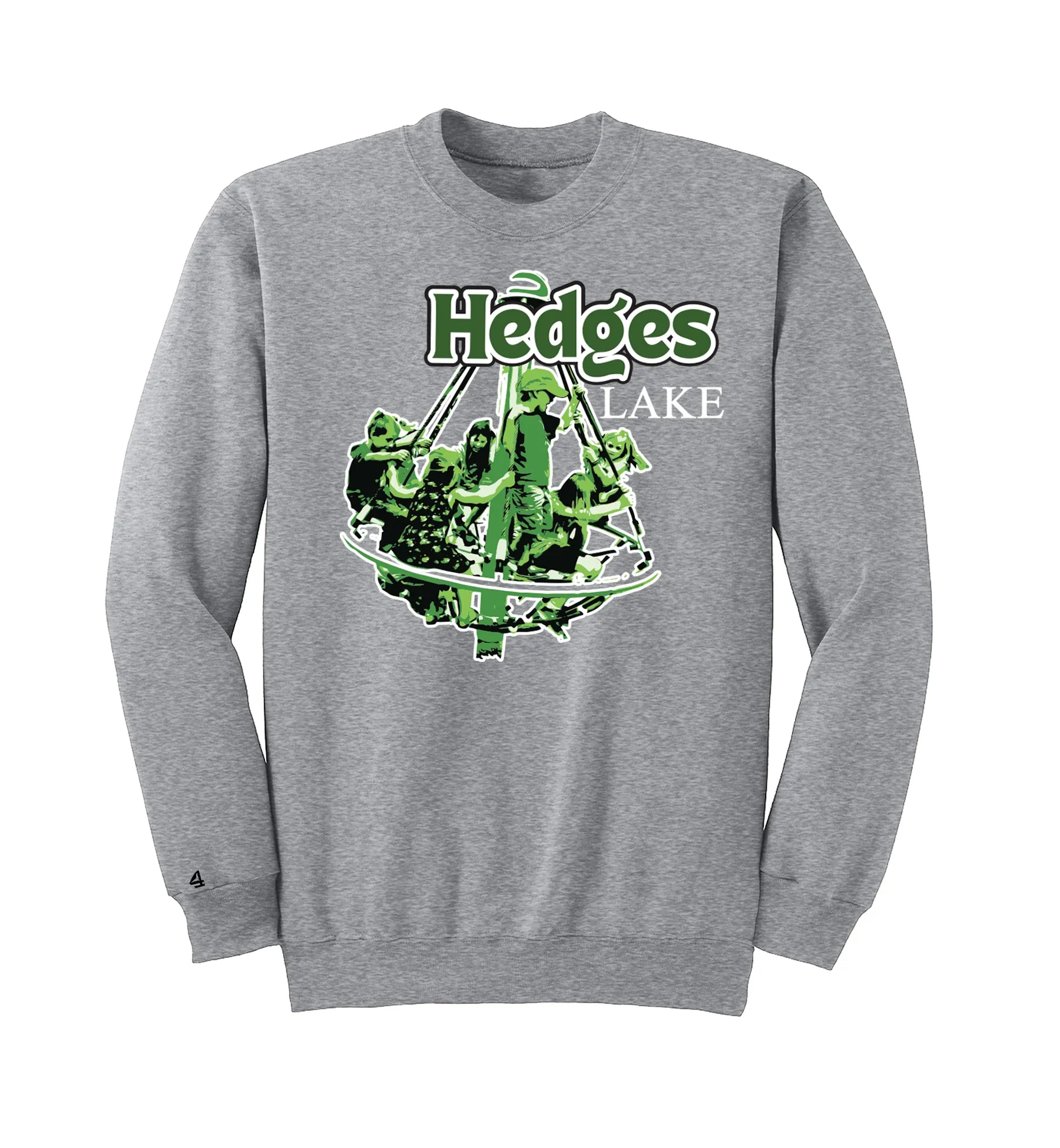 Hedges Lake Merry go Round Crewneck Sweatshirt