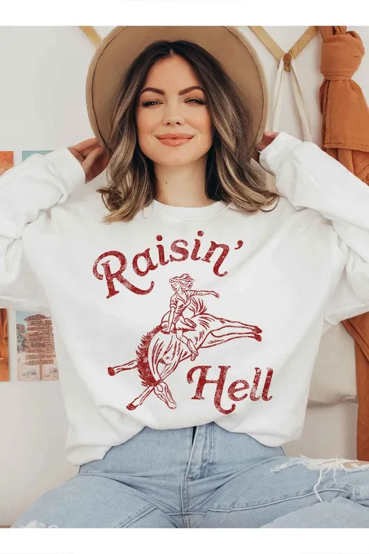 Hell Raisin Graphic Sweatshirt