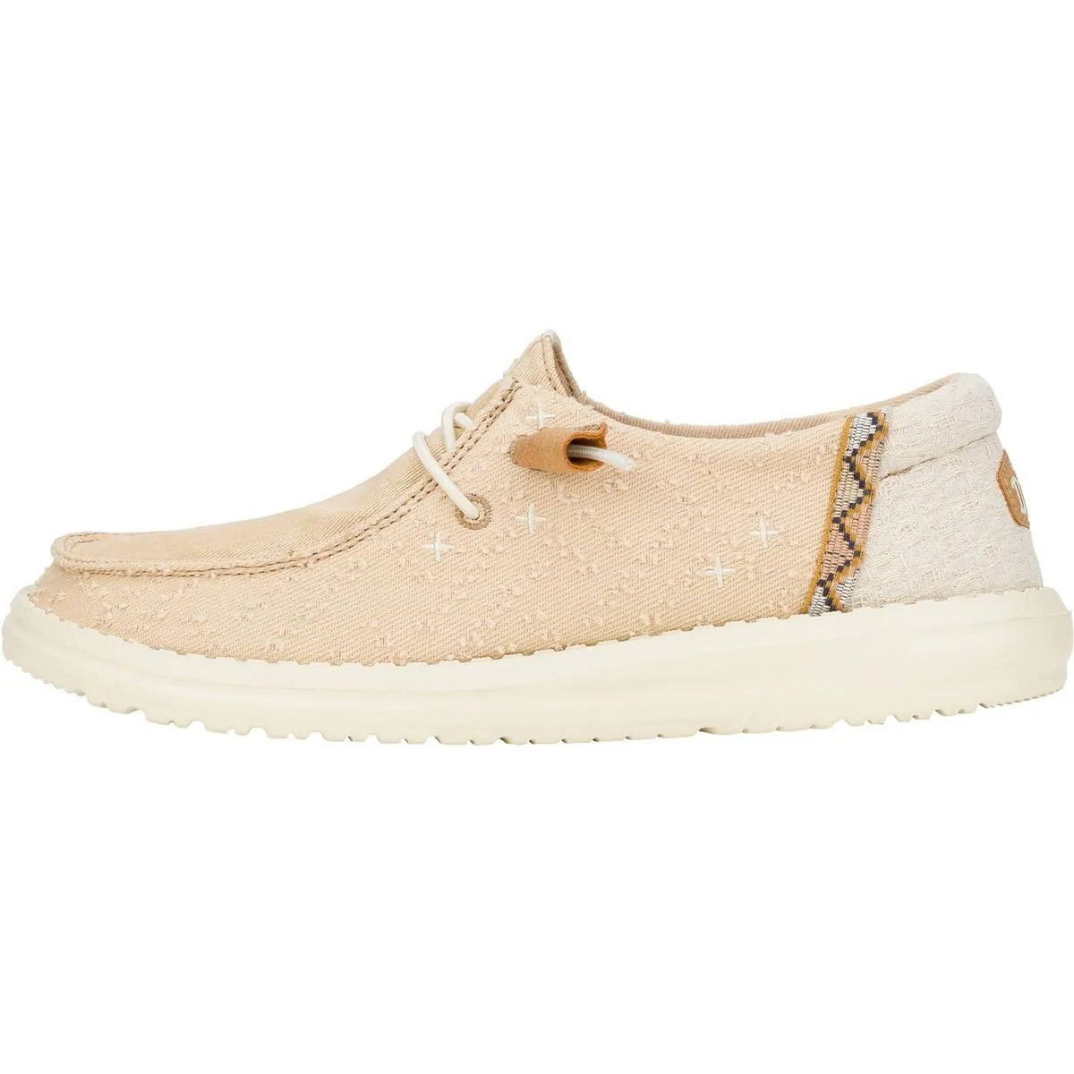 HEYDUDE Wendy Crafted Boho Shoes Tan