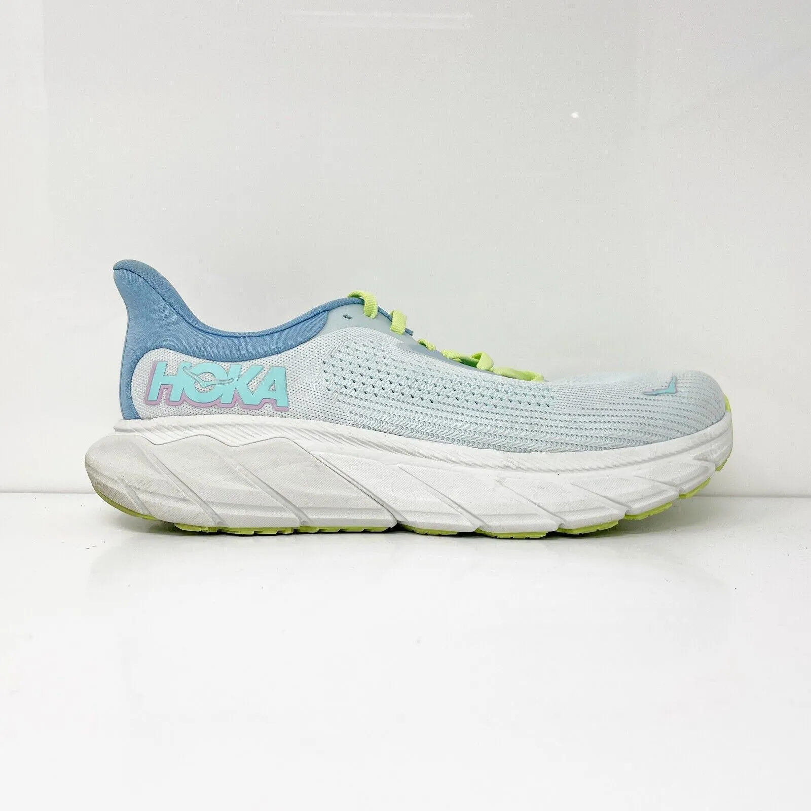 Hoka One One Womens Arahi 7 1147890 ISK Blue Running Shoes Sneakers Size 9 D