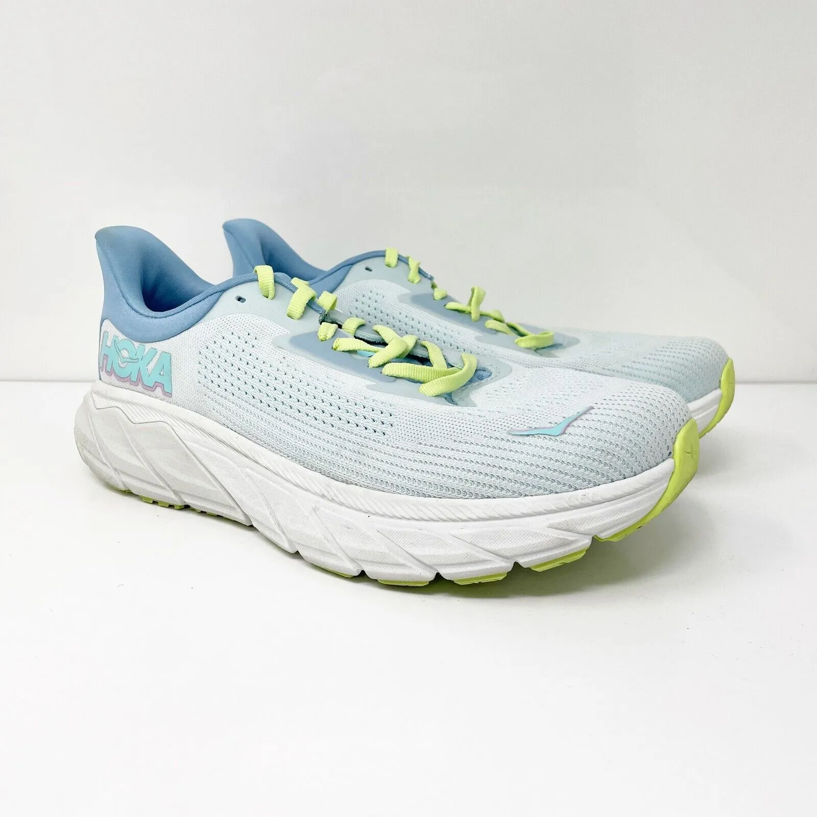 Hoka One One Womens Arahi 7 1147890 ISK Blue Running Shoes Sneakers Size 9 D