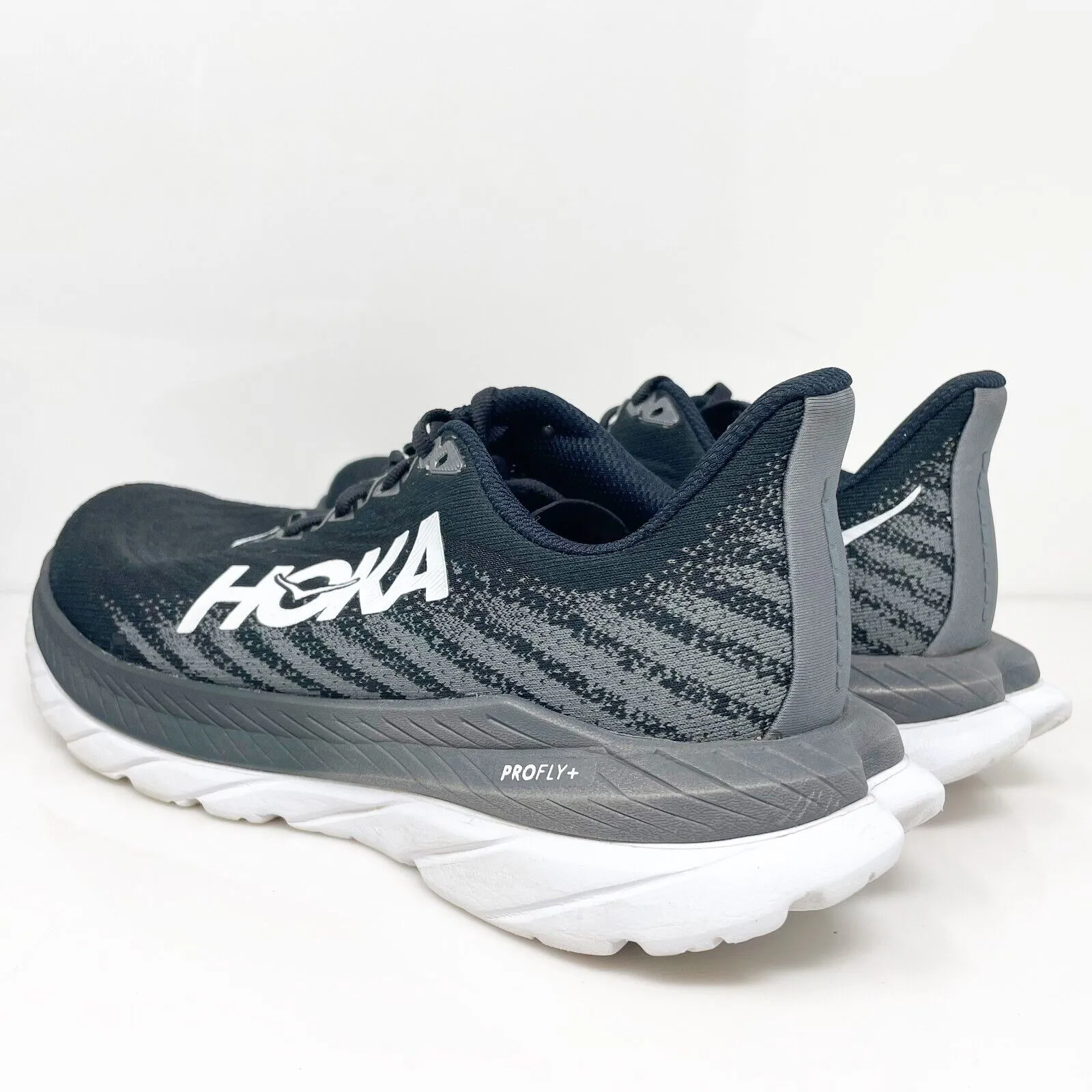 Hoka One One Womens Mach 5 1127894 BCSTL Black Running Shoes Sneakers Size 8.5 B