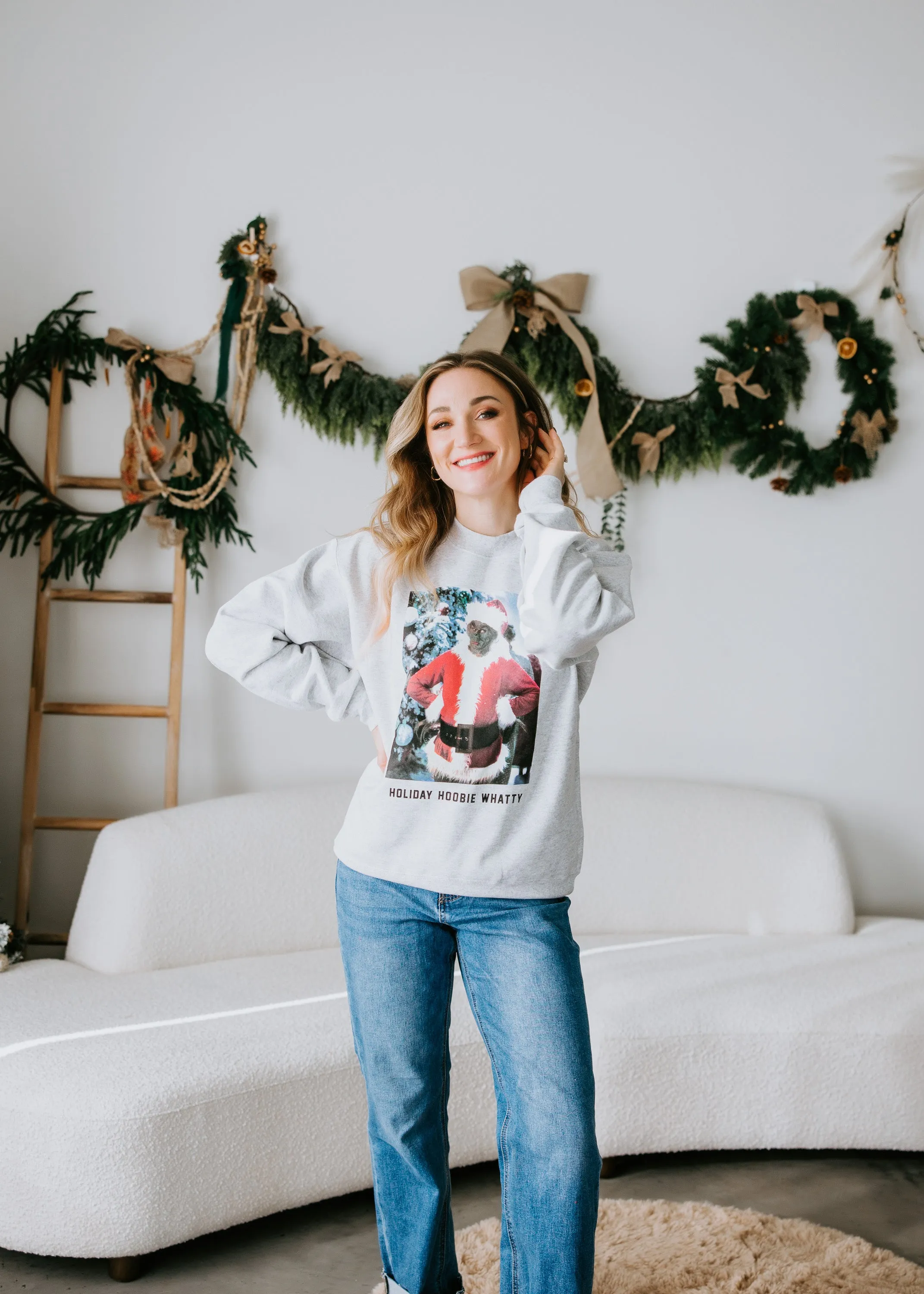 Holiday Hoobie Whatty Sweatshirt