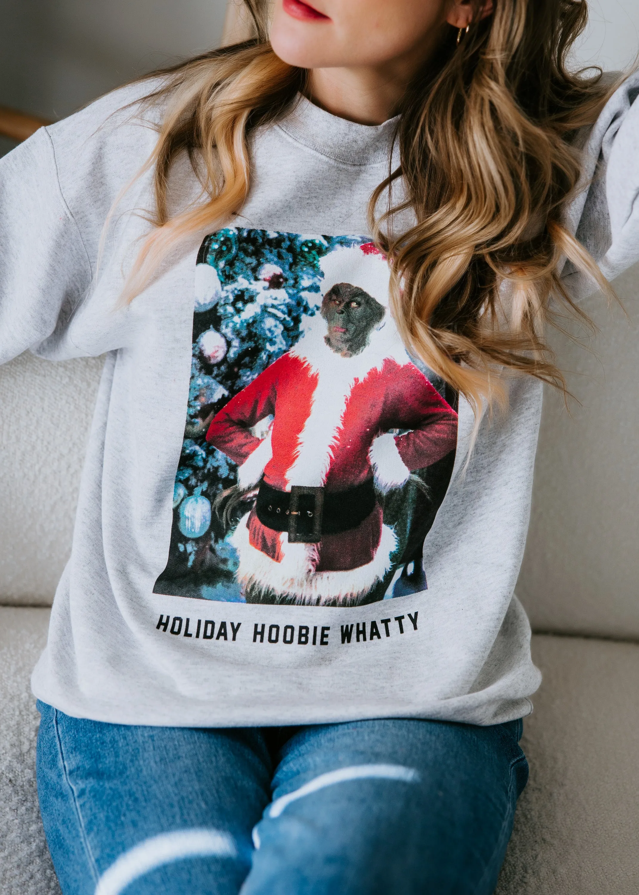 Holiday Hoobie Whatty Sweatshirt