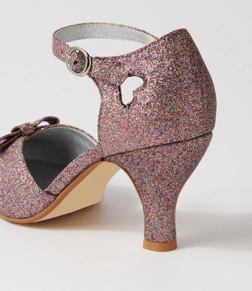 I LOVE BILLY Moore Disco Glitter Heels