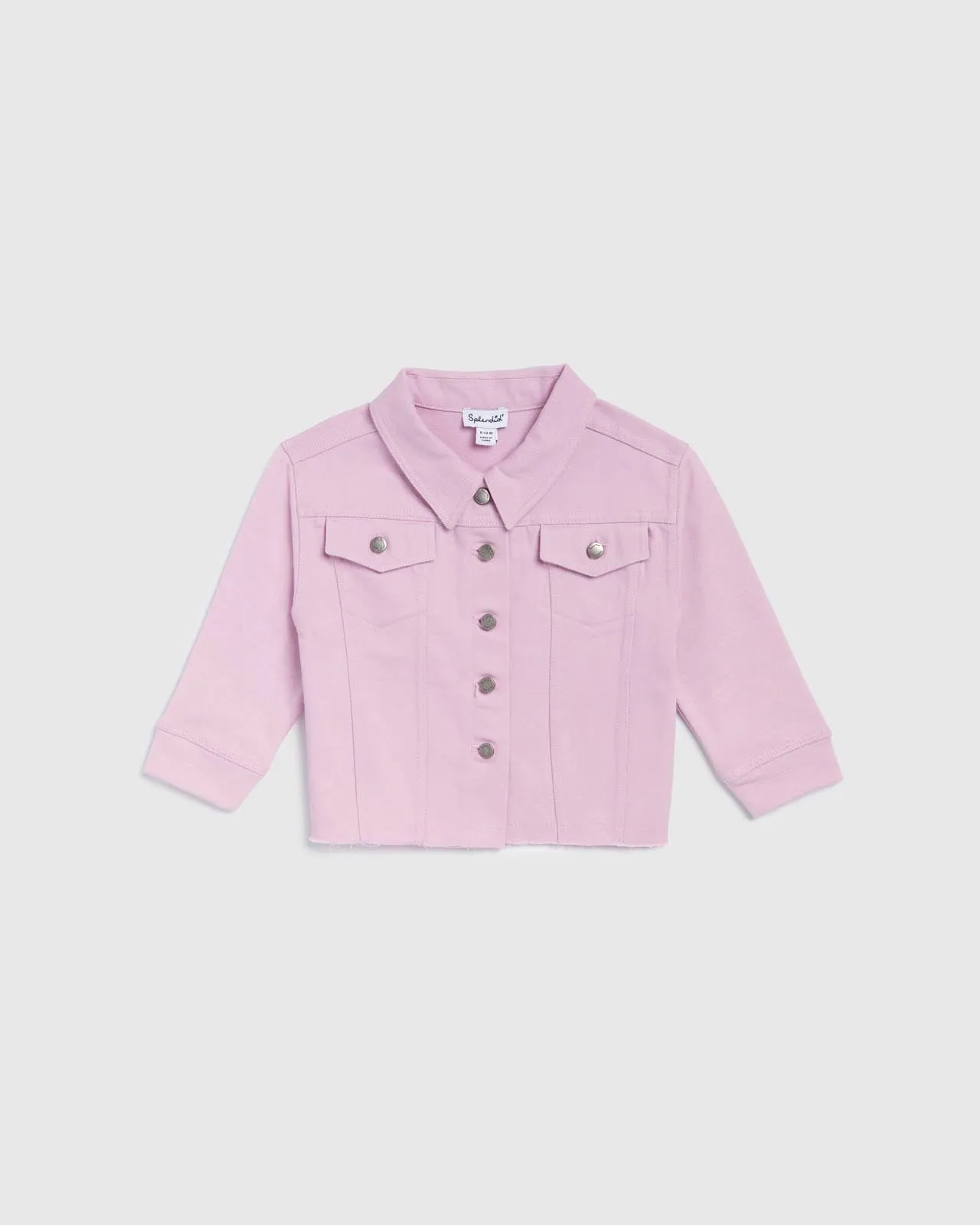 Infant Girl Peony Twill Jacket