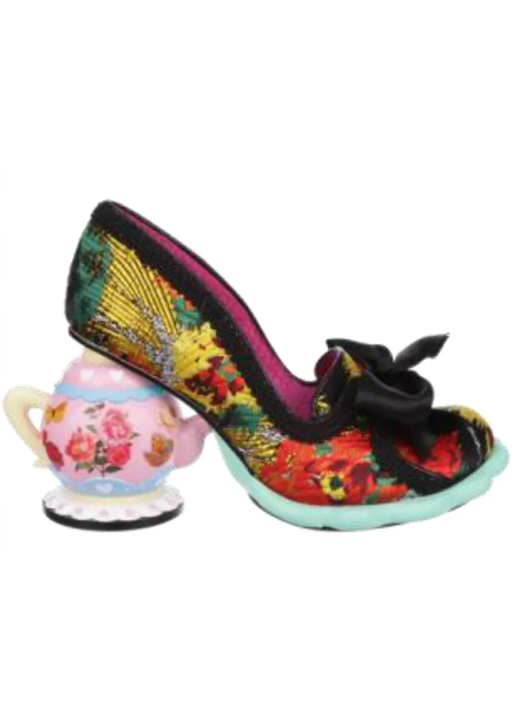 Irregular Choice Black Teapot Pumps