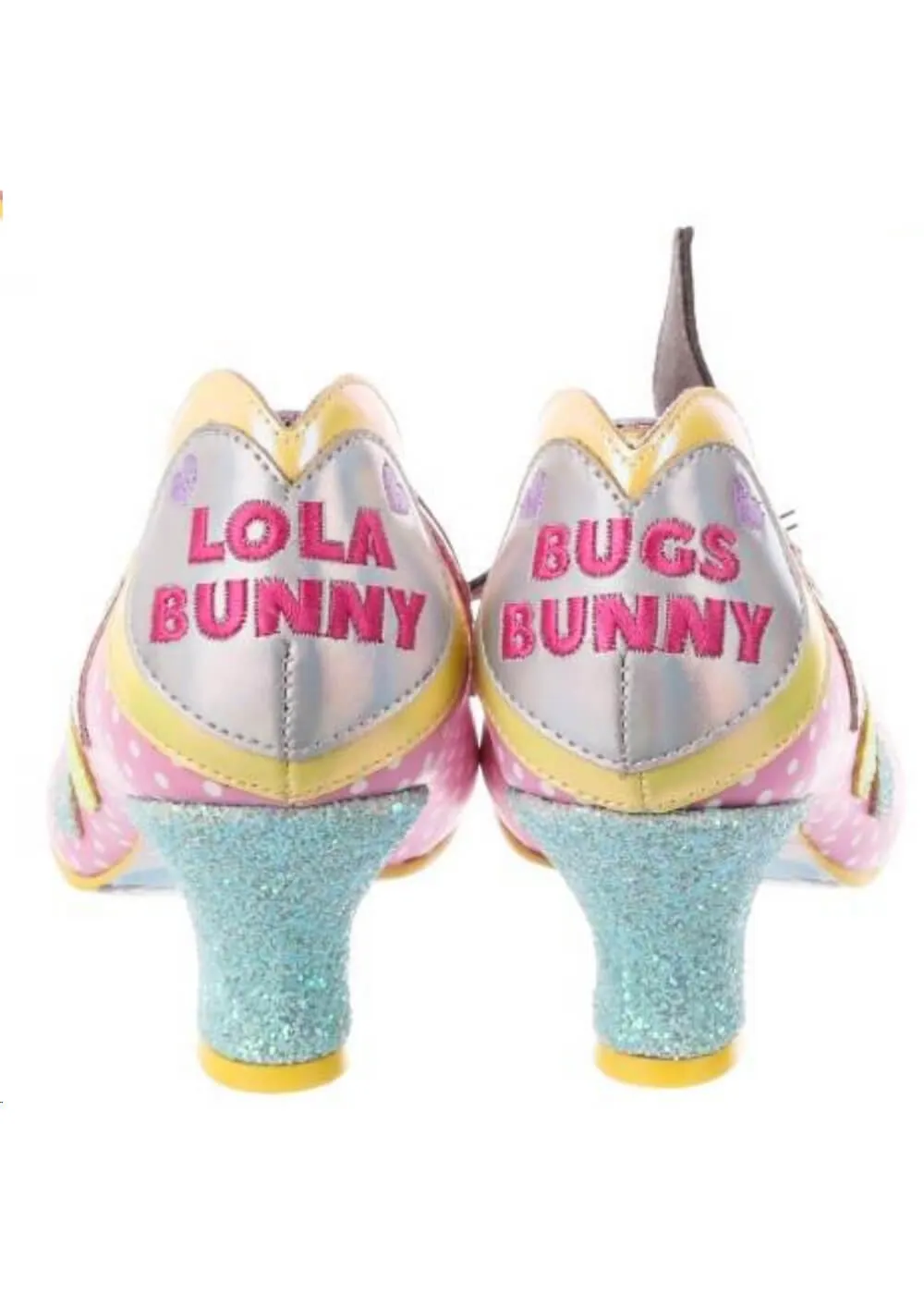 Irregular Choice Pink Looney Tunes Bunny Love Pumps 50's