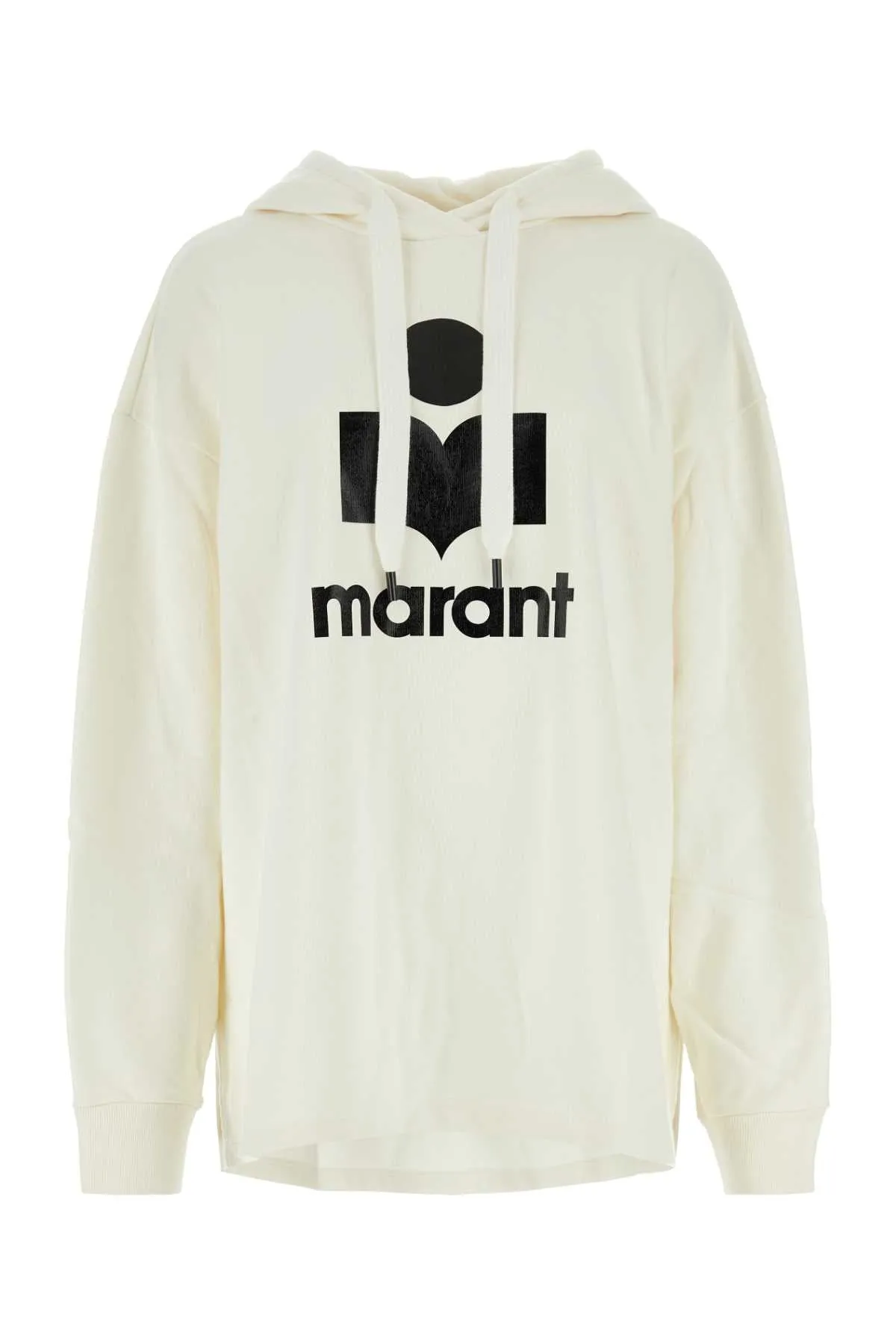 Isabel Marant Etoile Ivory Cotton Blend Marly Sweatshirt