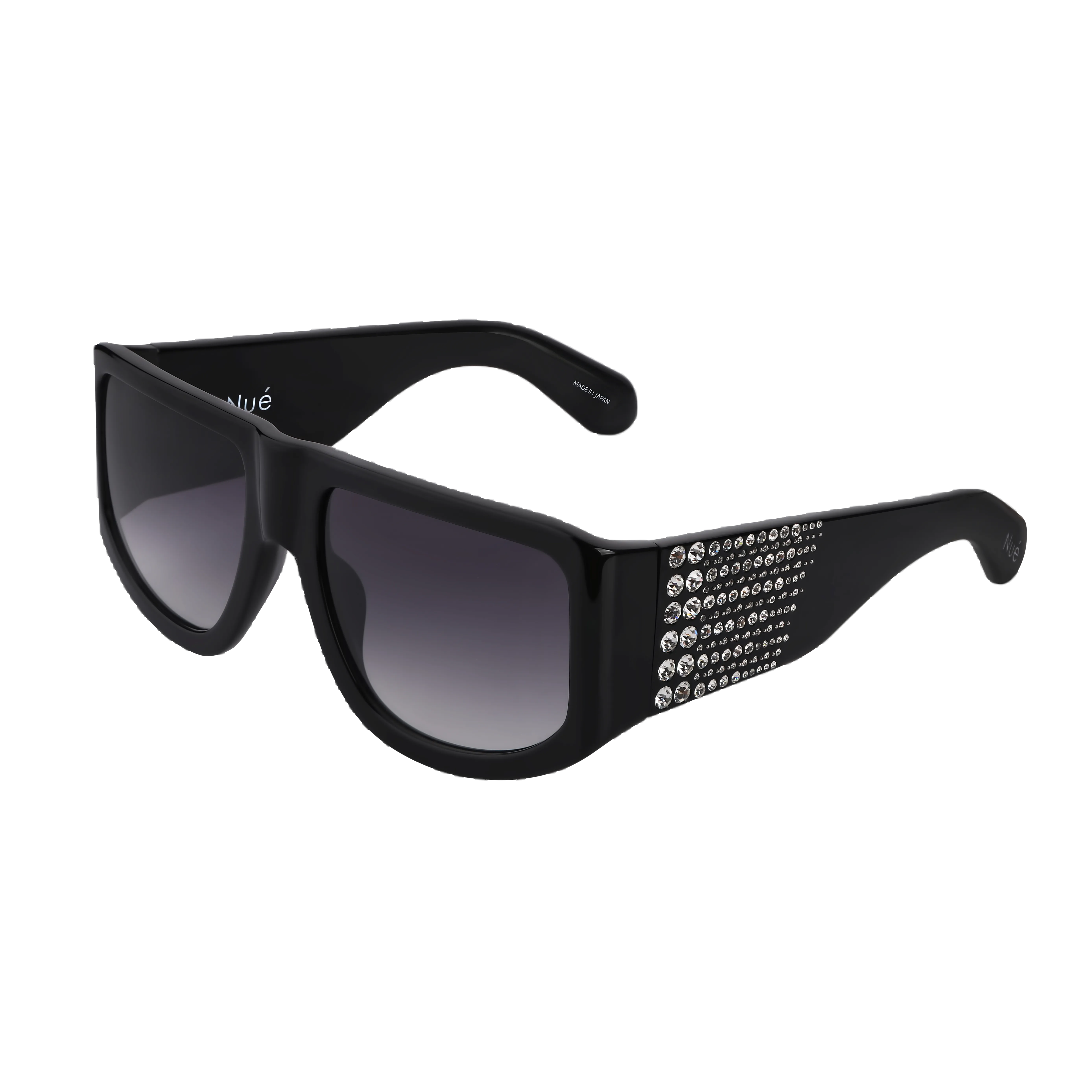 Black Crystal IT Girl Sunglasses