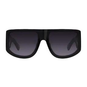 Black Crystal IT Girl Sunglasses