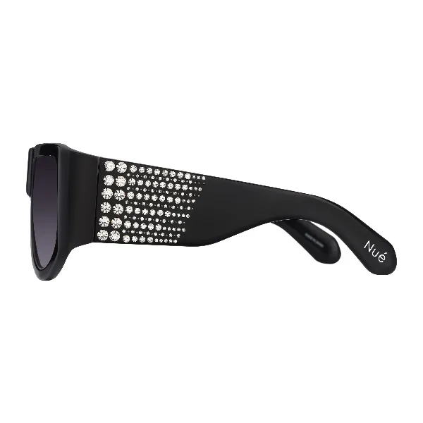 Black Crystal IT Girl Sunglasses