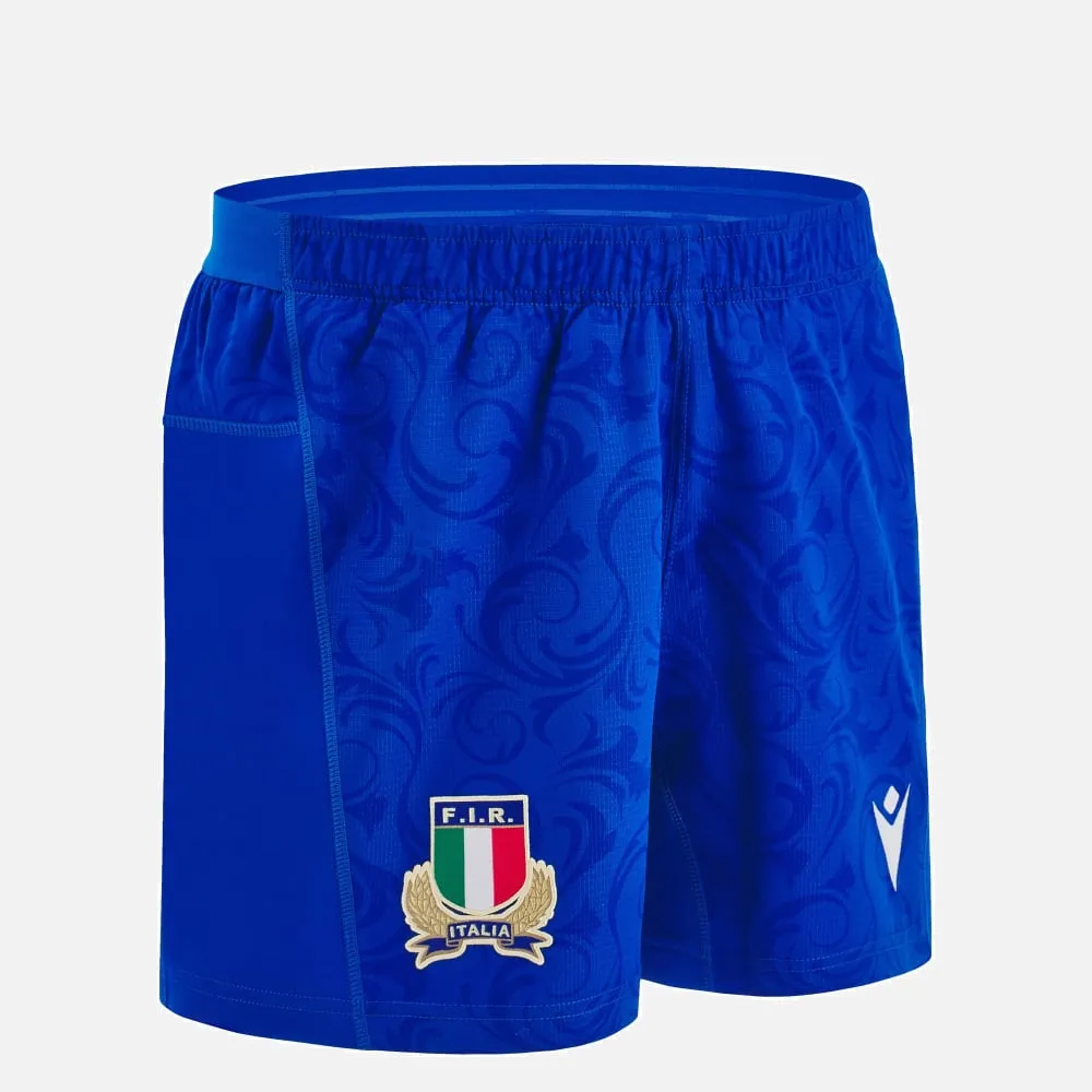 Italia rugby 2024/25 kid's home shorts