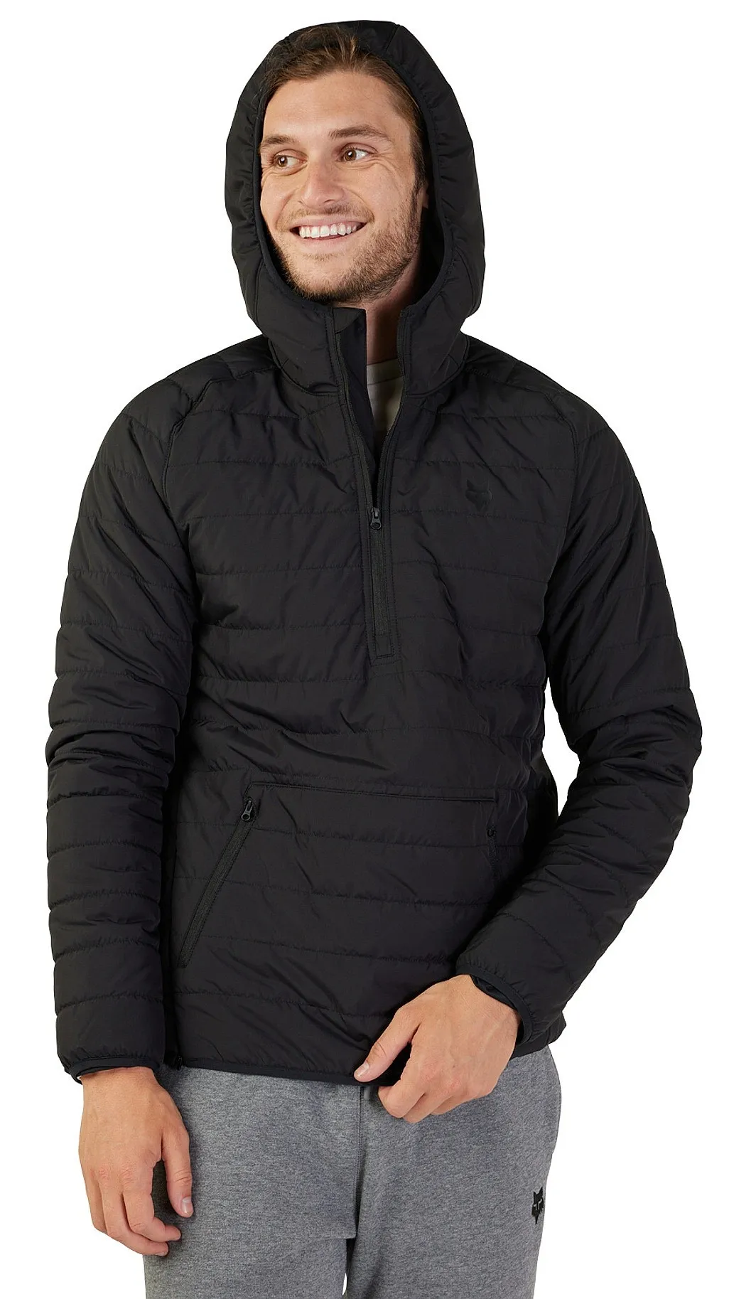 jacket Fox Howell Puffy Anorak - Black - men´s