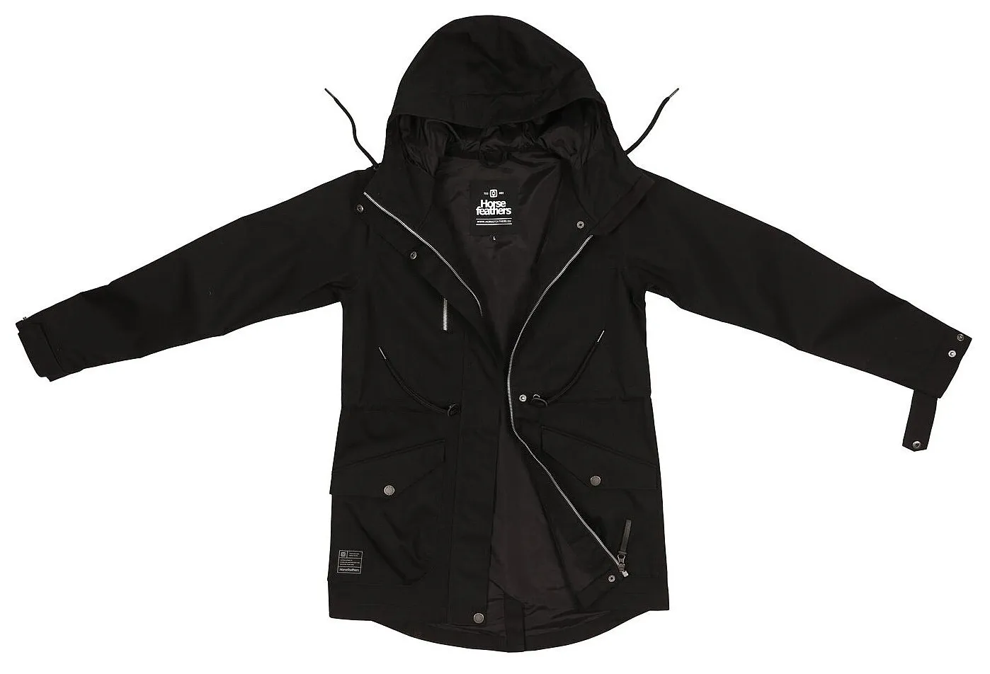 jacket Horsefeathers Skylar - Black - women´s