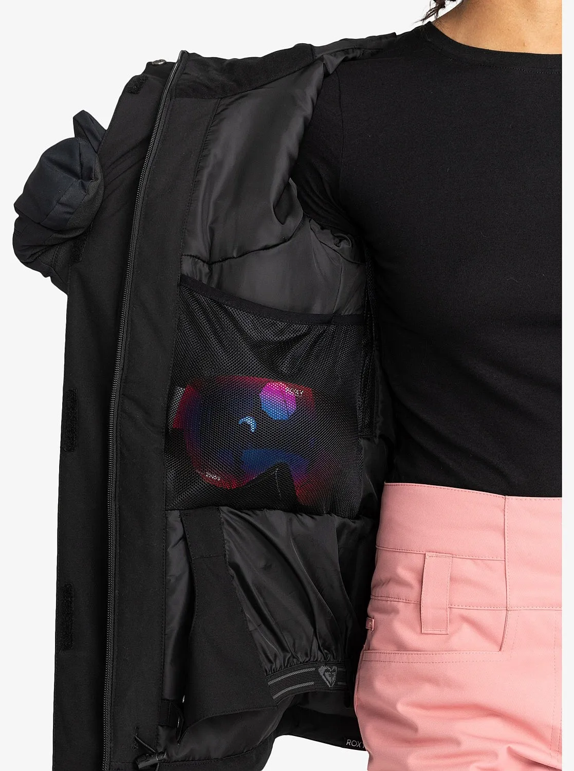 jacket Roxy Galaxy - KVJ0/True Black - women´s