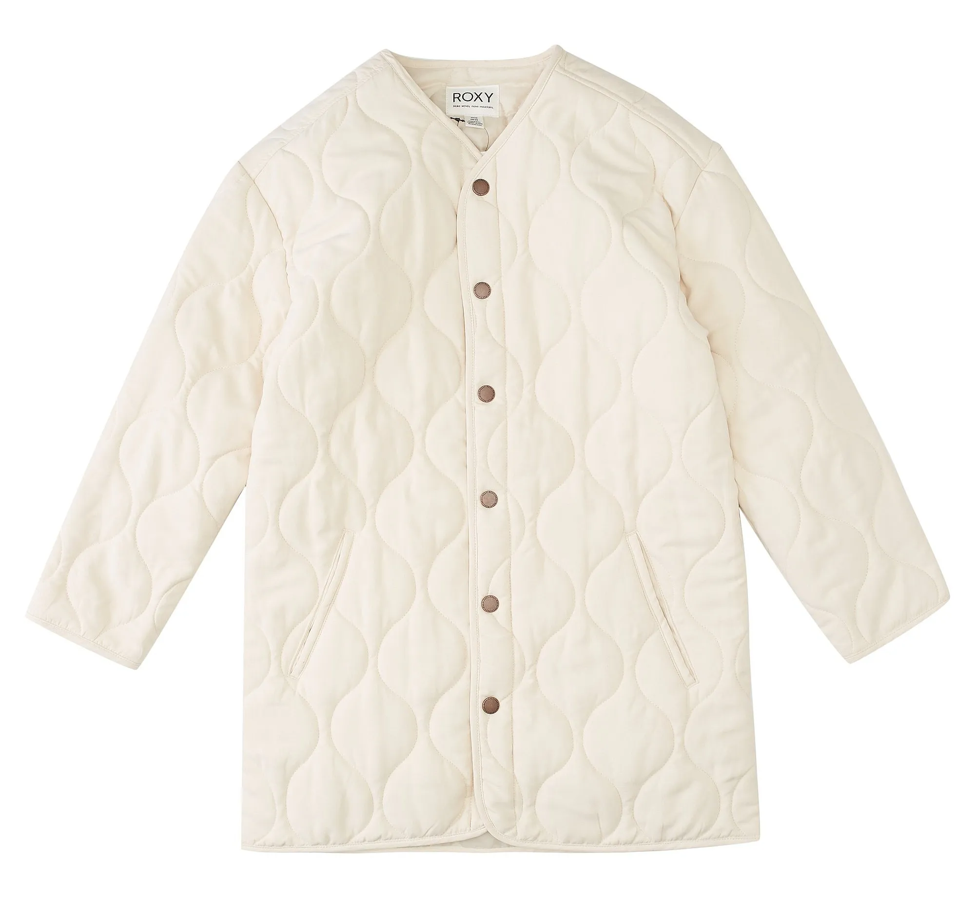 jacket Roxy Holding On - TEH0/Tapioca - women´s