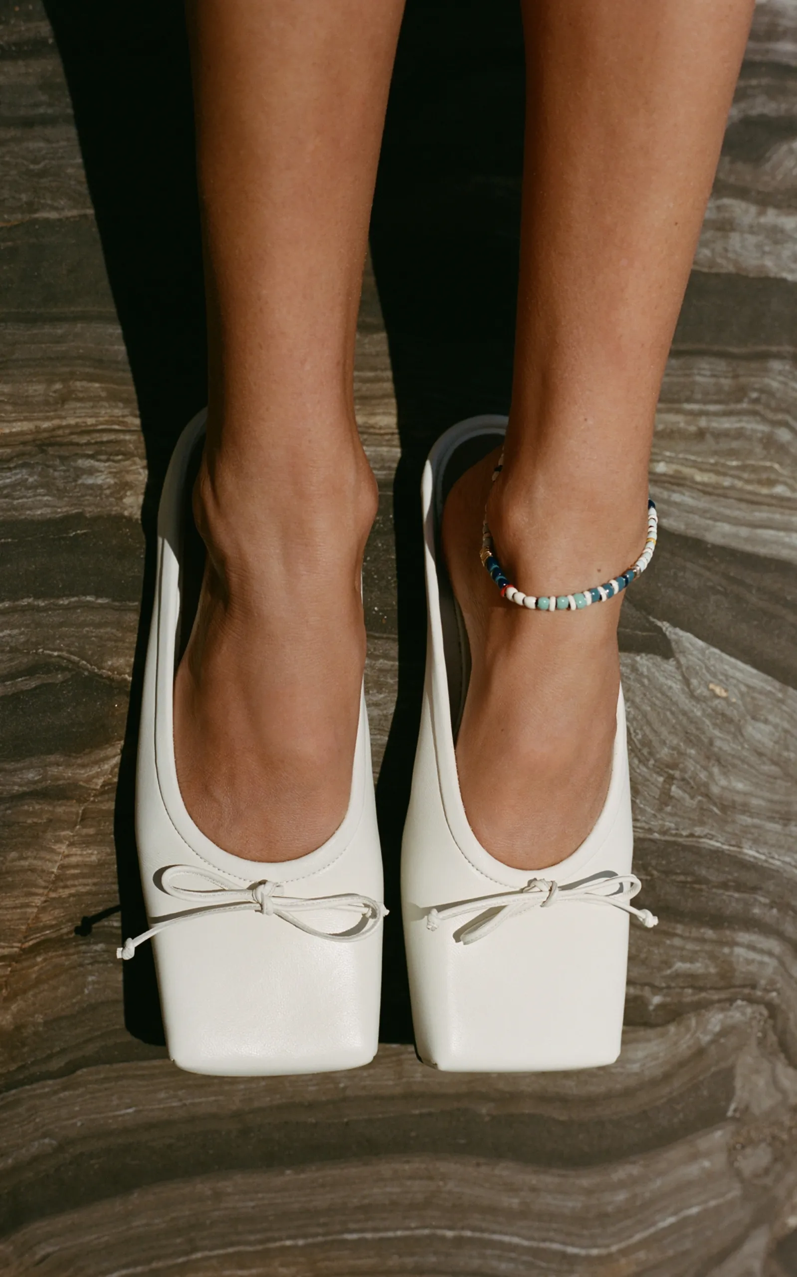 Jacquemus Leather Ballet Mules