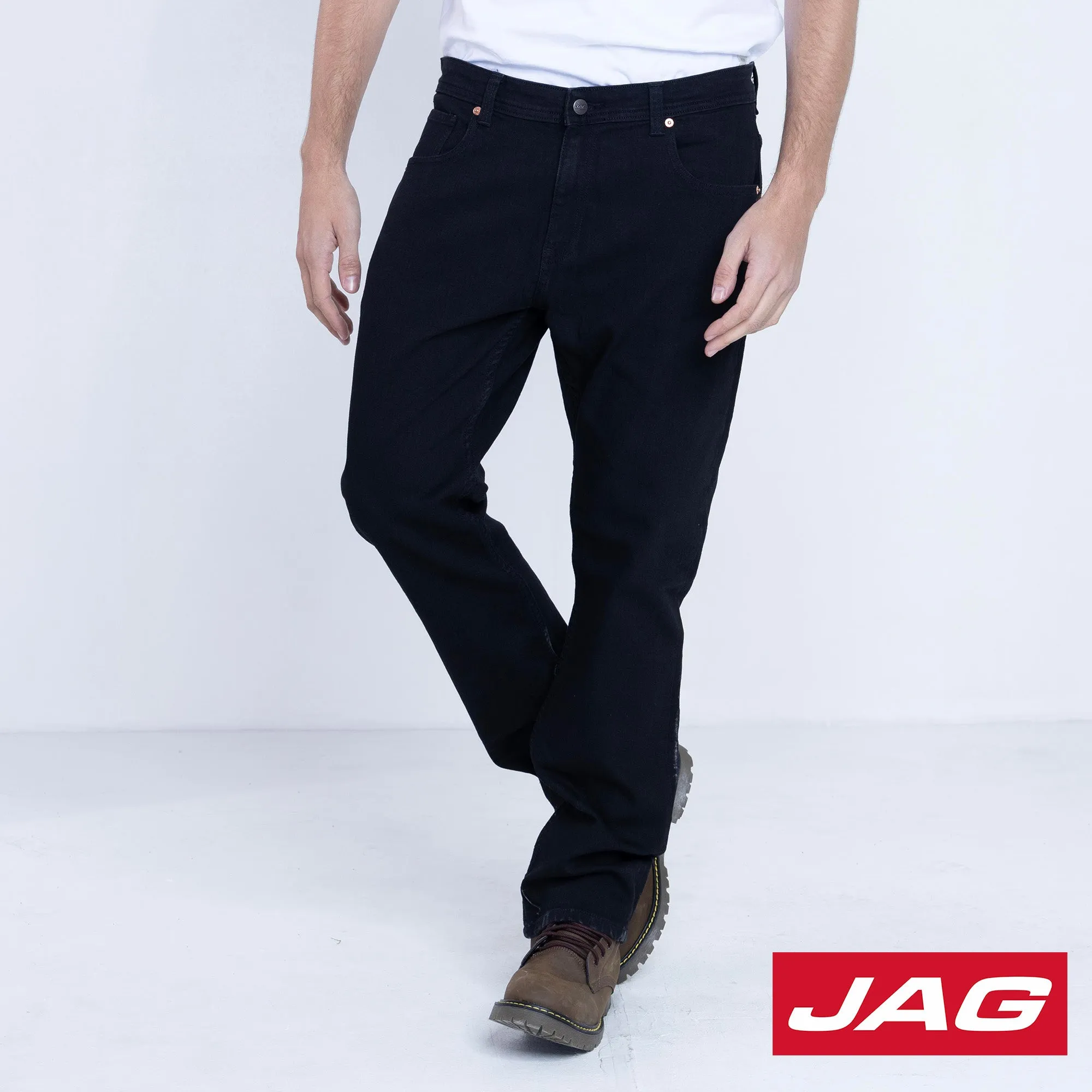 Jag Men's Tapered Jeans in Garment Wash