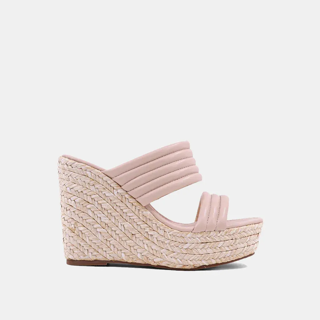 Nude Wedges named Jane