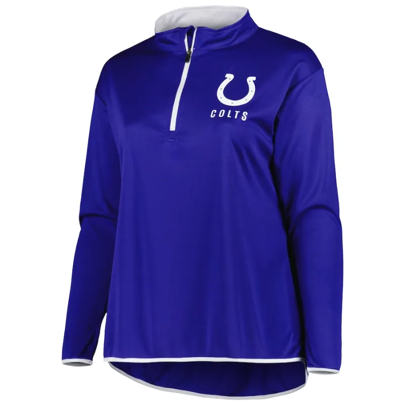 Jayden Indianapolis Colts Blue Pullover Jacket by William