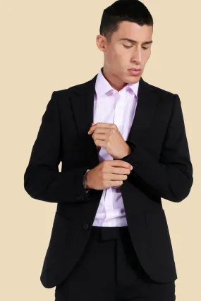 Jersey Skinny Suit Jacket