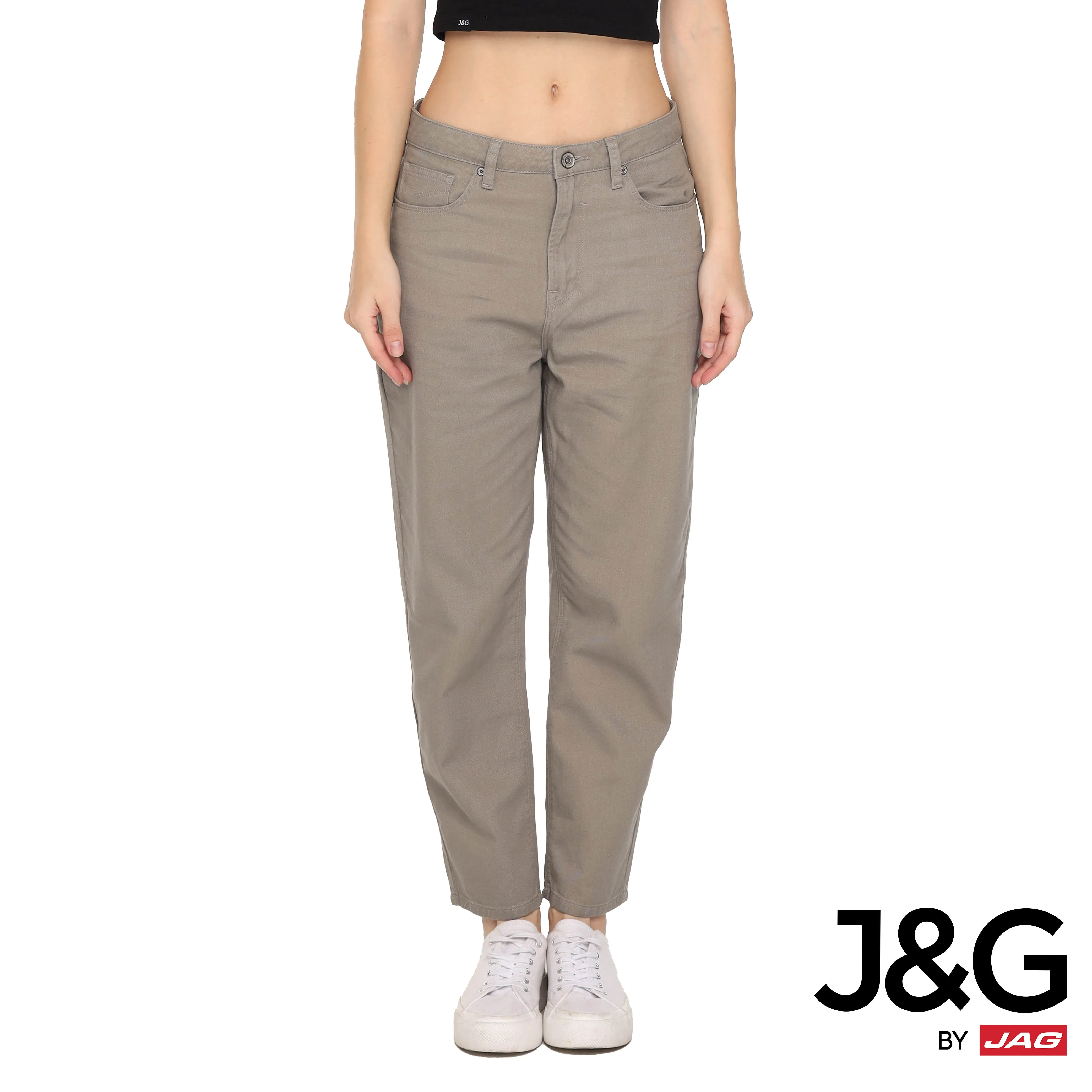 J&G  Ladies Colored Carrot Jeans