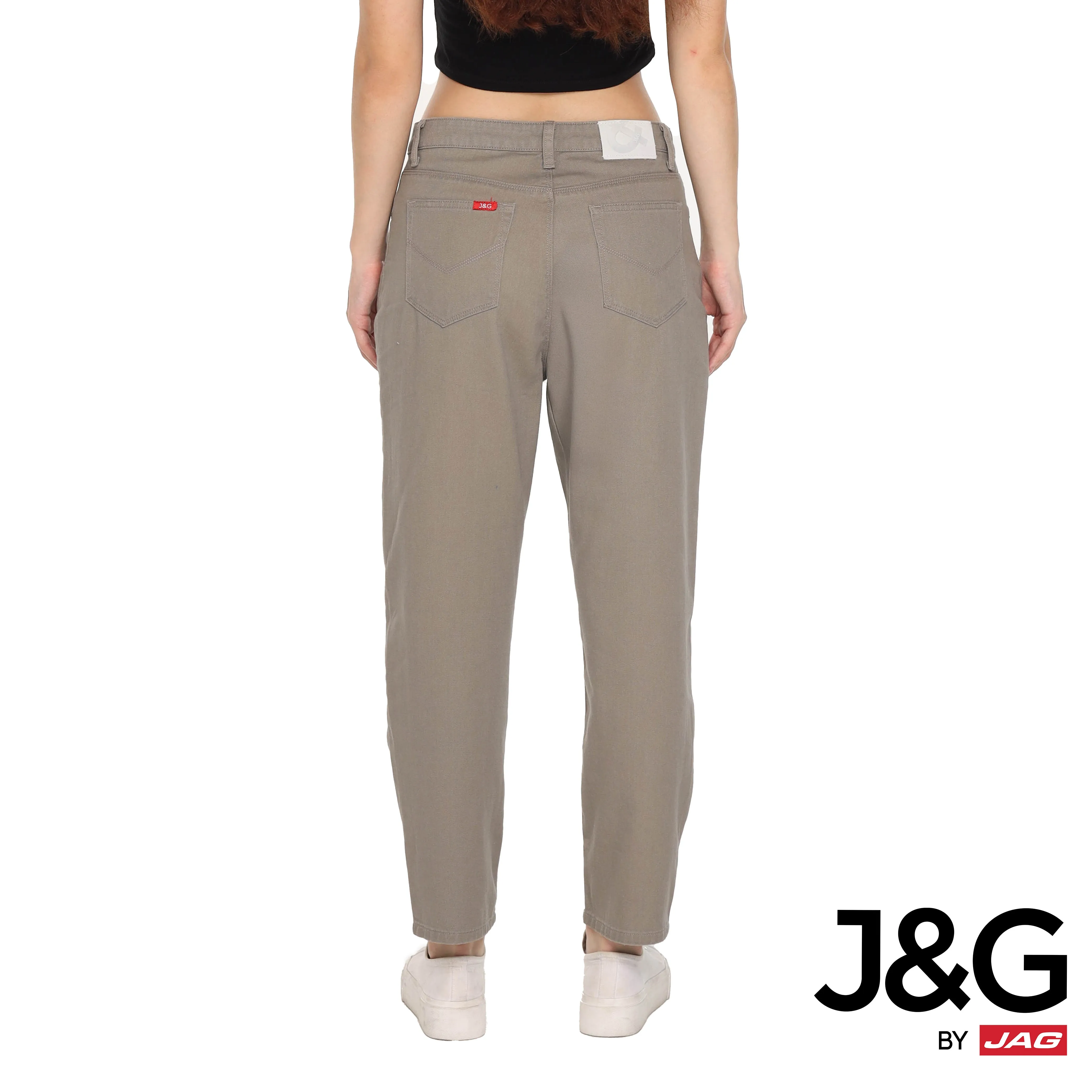 J&G  Ladies Colored Carrot Jeans