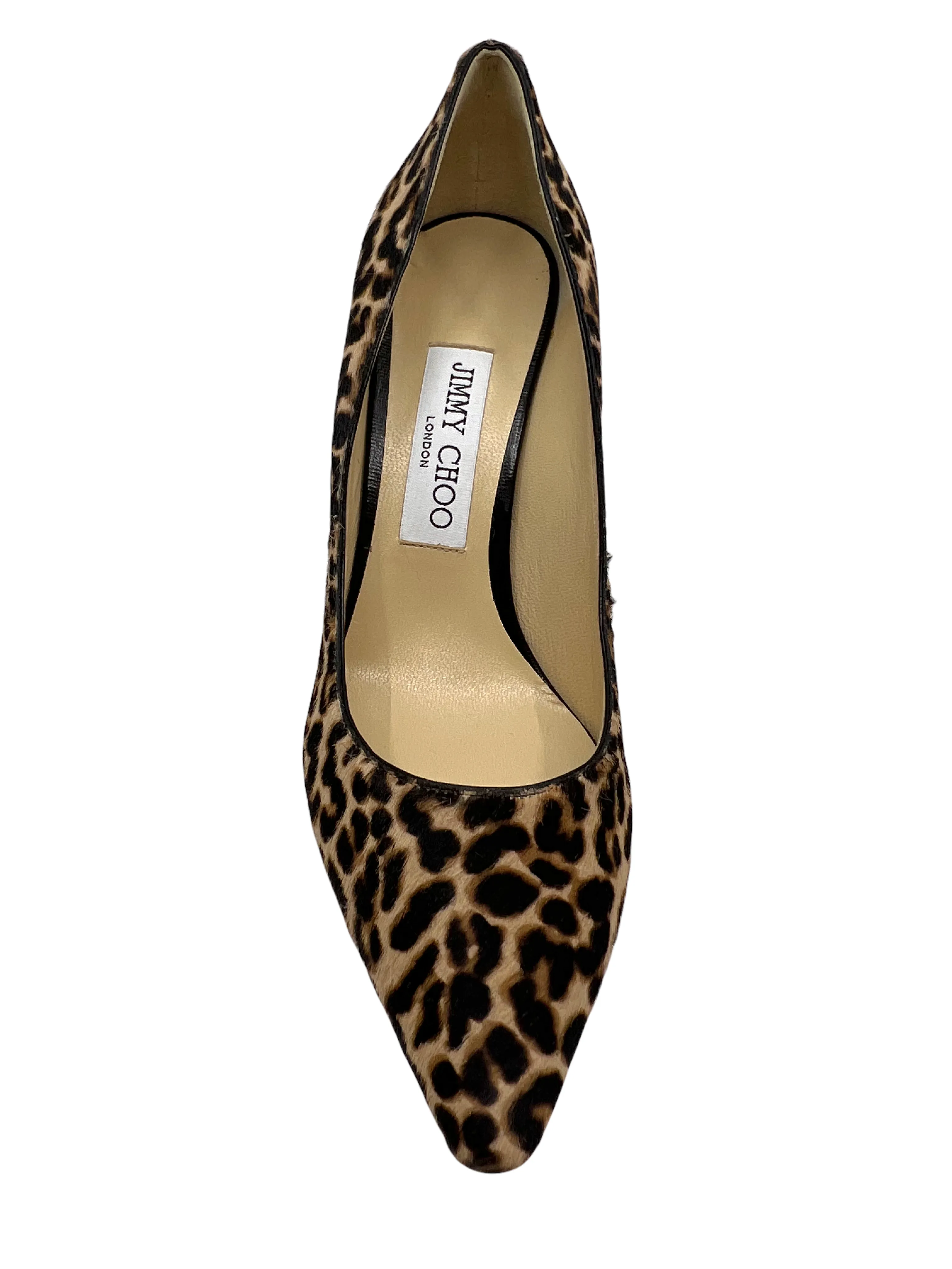 Jimmy Choo Romy Leopard Print Calf Hair Pumps Size 7.5 --> Jimmy Choo Romy Animal Print Calf Hair Pumps 7.5