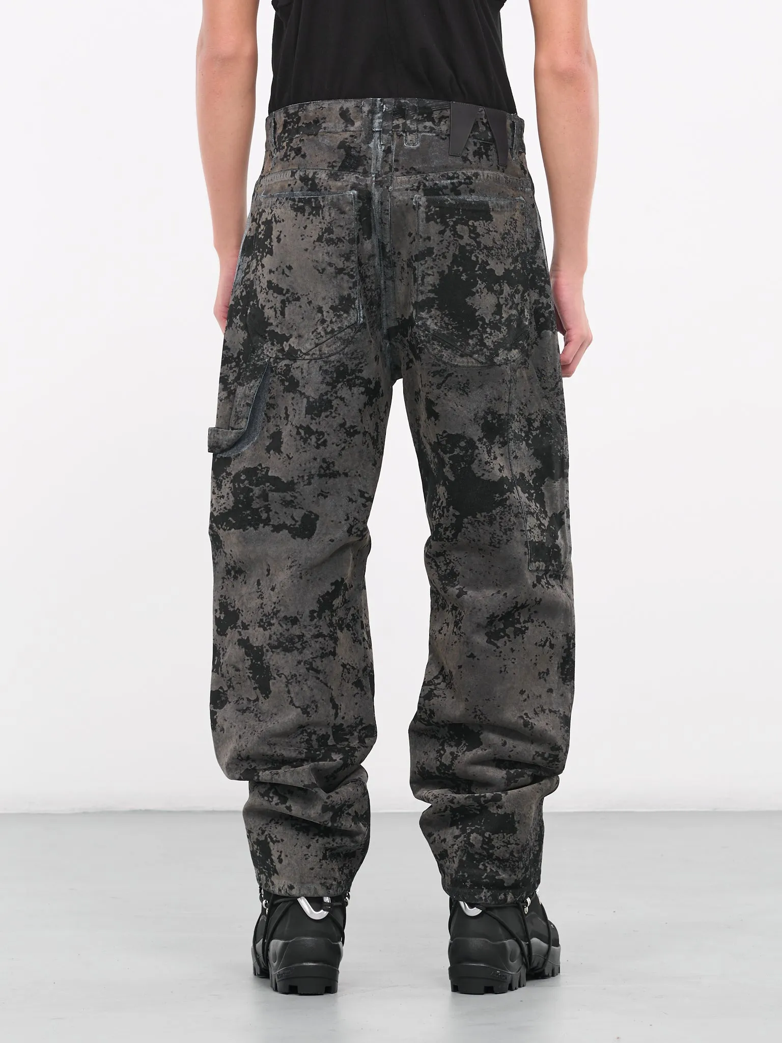 John Flock Trousers (MTR01-W205-JOHN-FLOCK-BLACK)